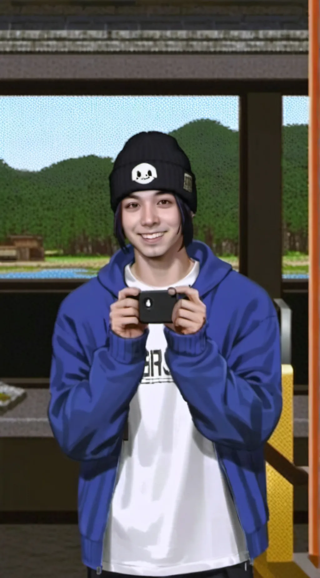 ai character: Quackity simps ;-; background