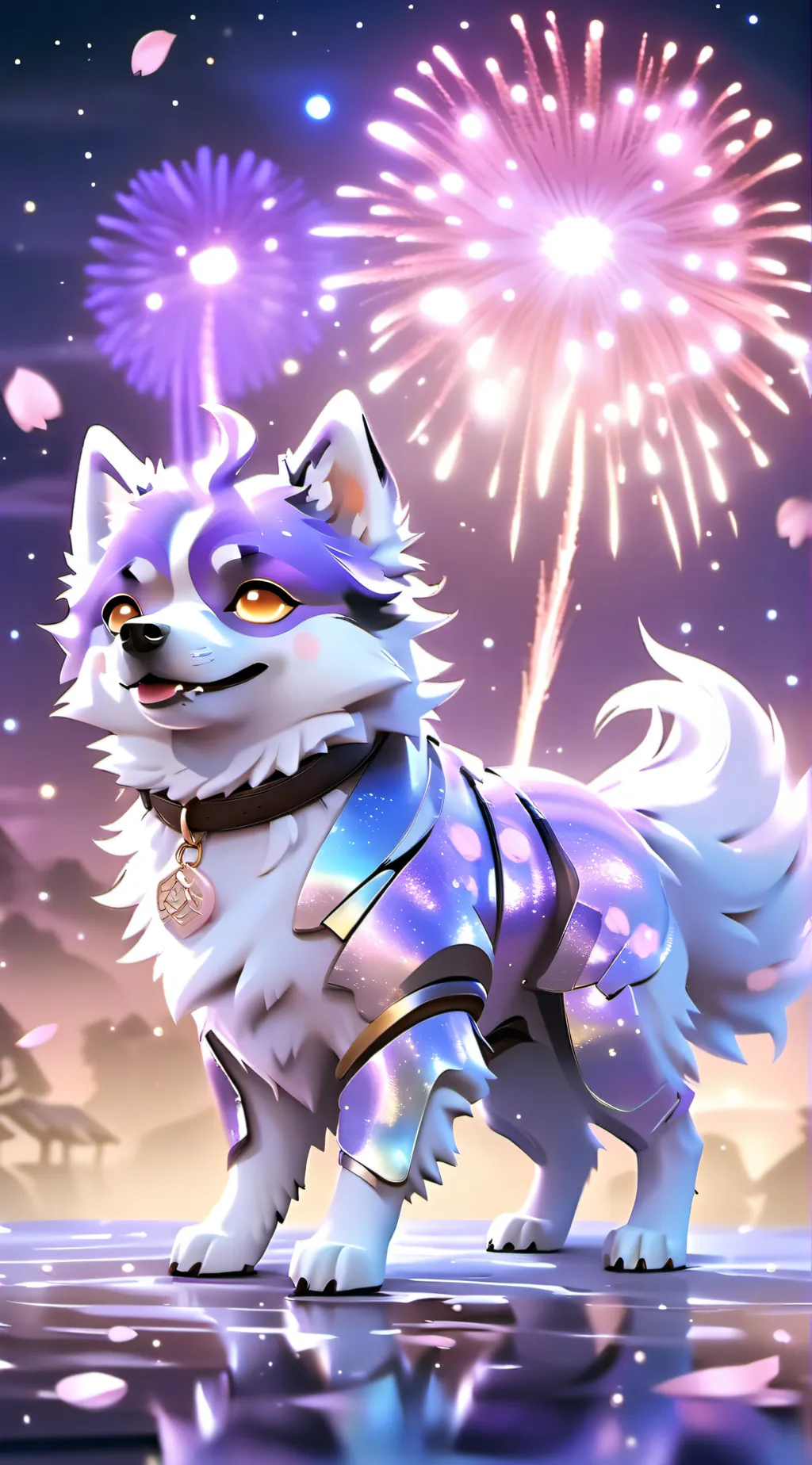 ai character: Moey  background