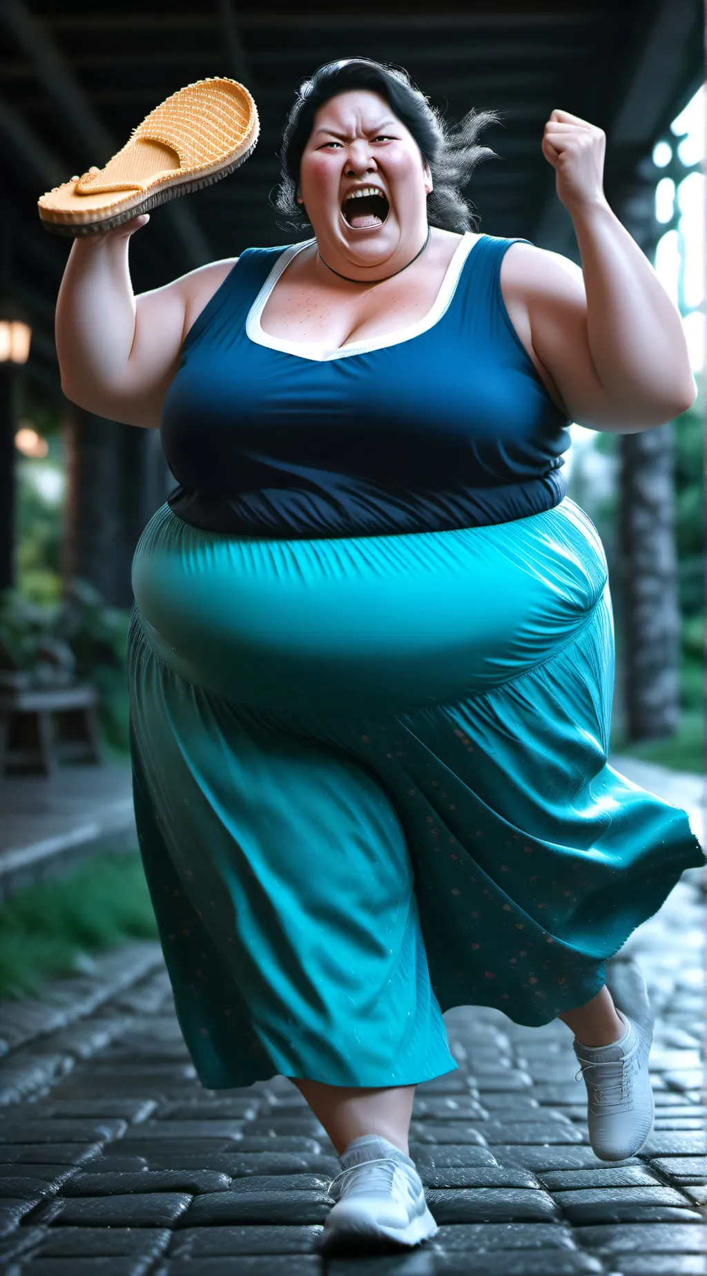 ai character: Your m0m background