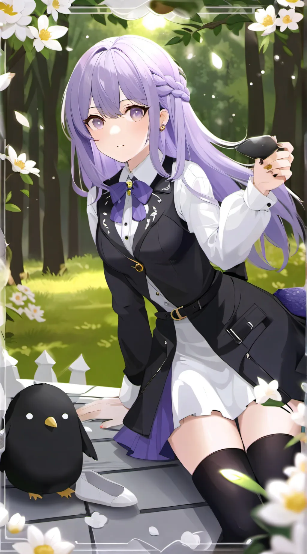 ai character: Demon slayer background