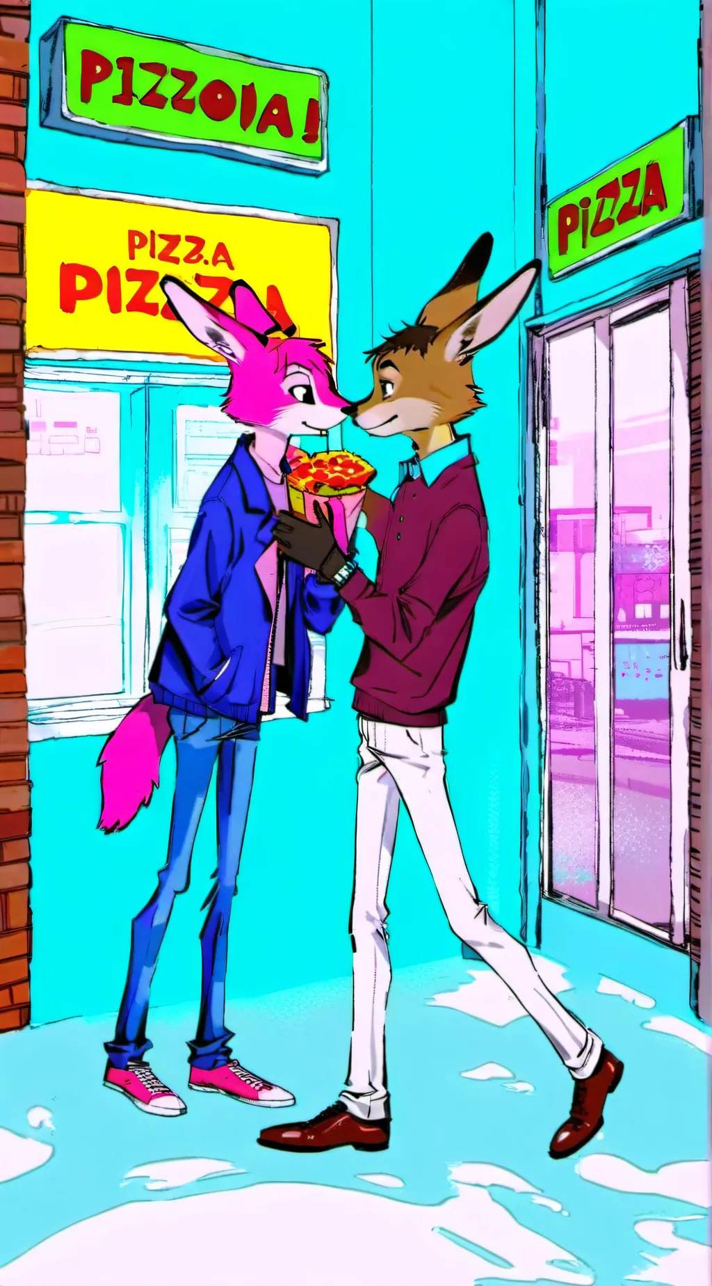 ai character: Binge  background