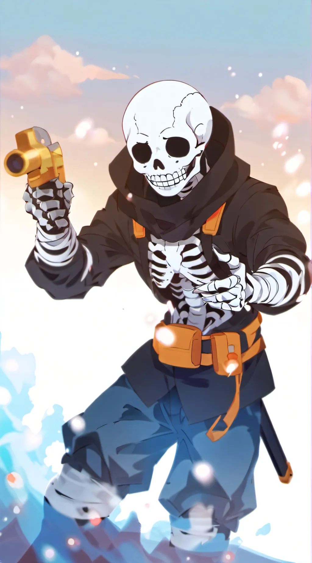 ai character: Sans au’s meeting background