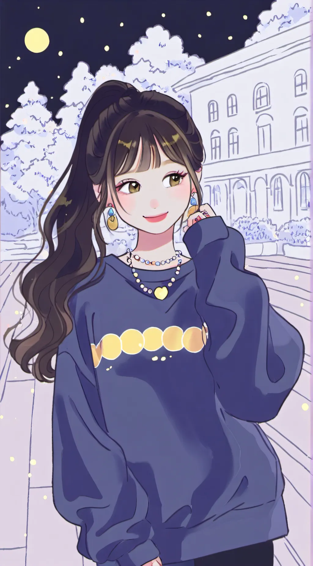 ai character: Tindera background