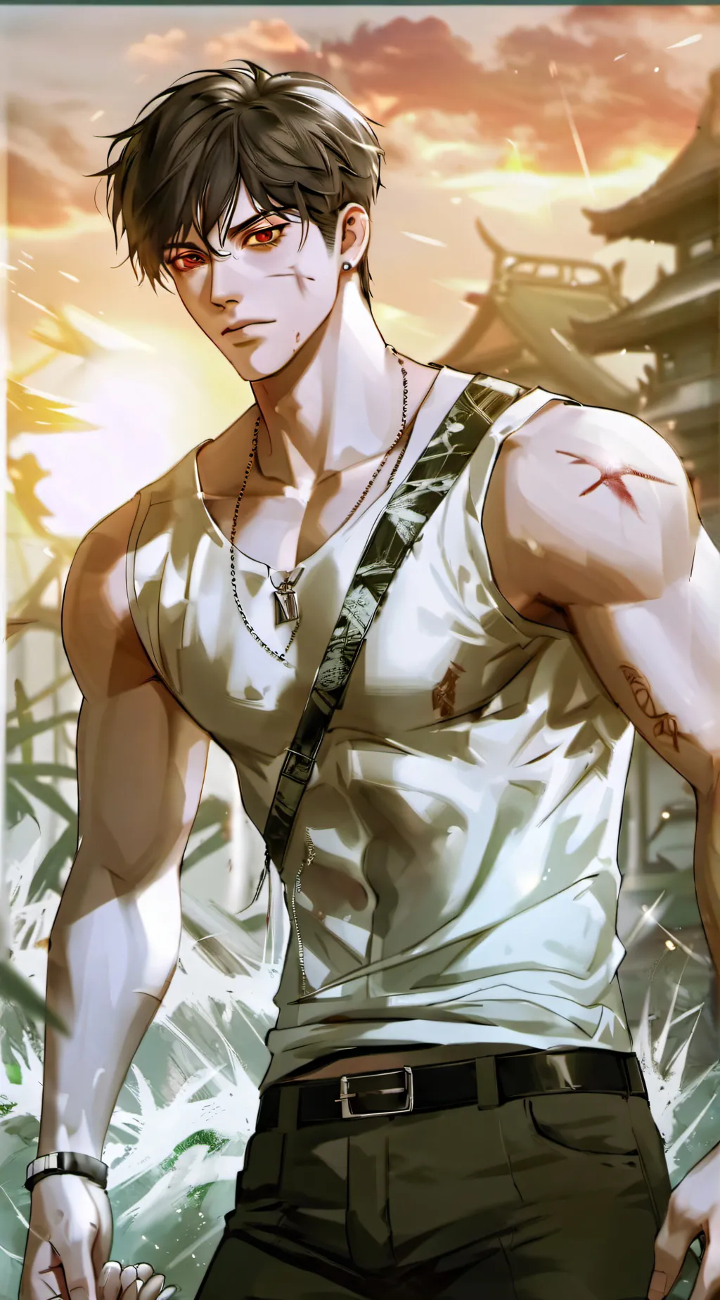 ai character: Kwan Han background