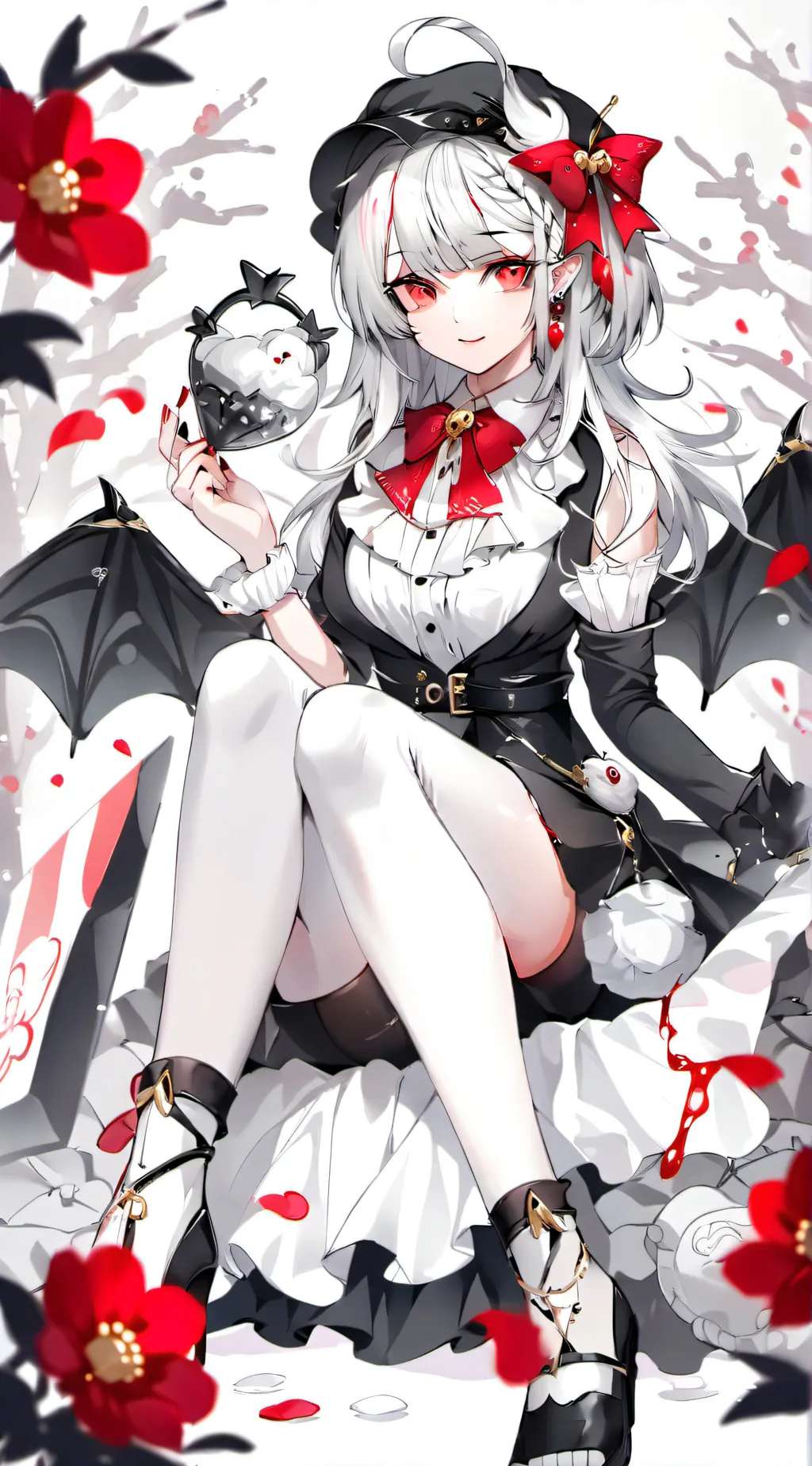 ai character: Luna  background