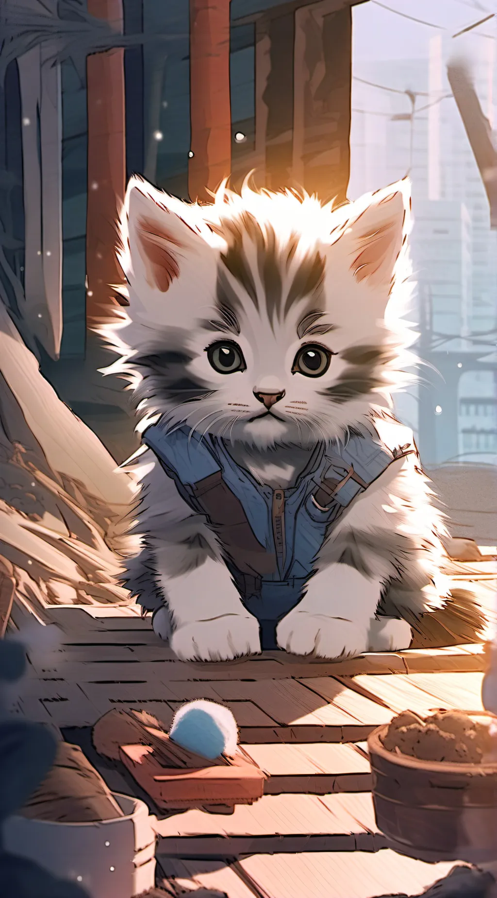 ai character: Max background