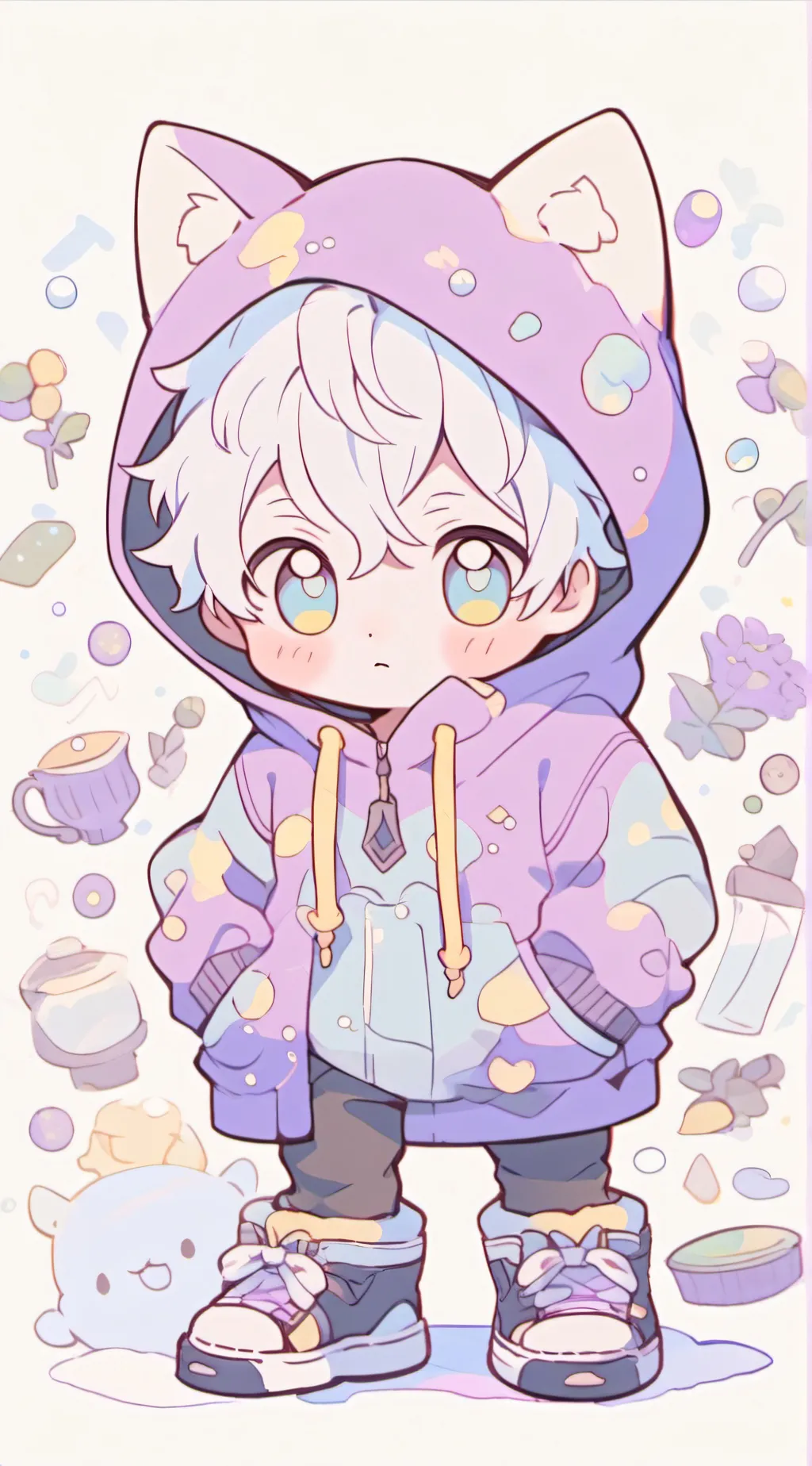 ai character: Vivo background