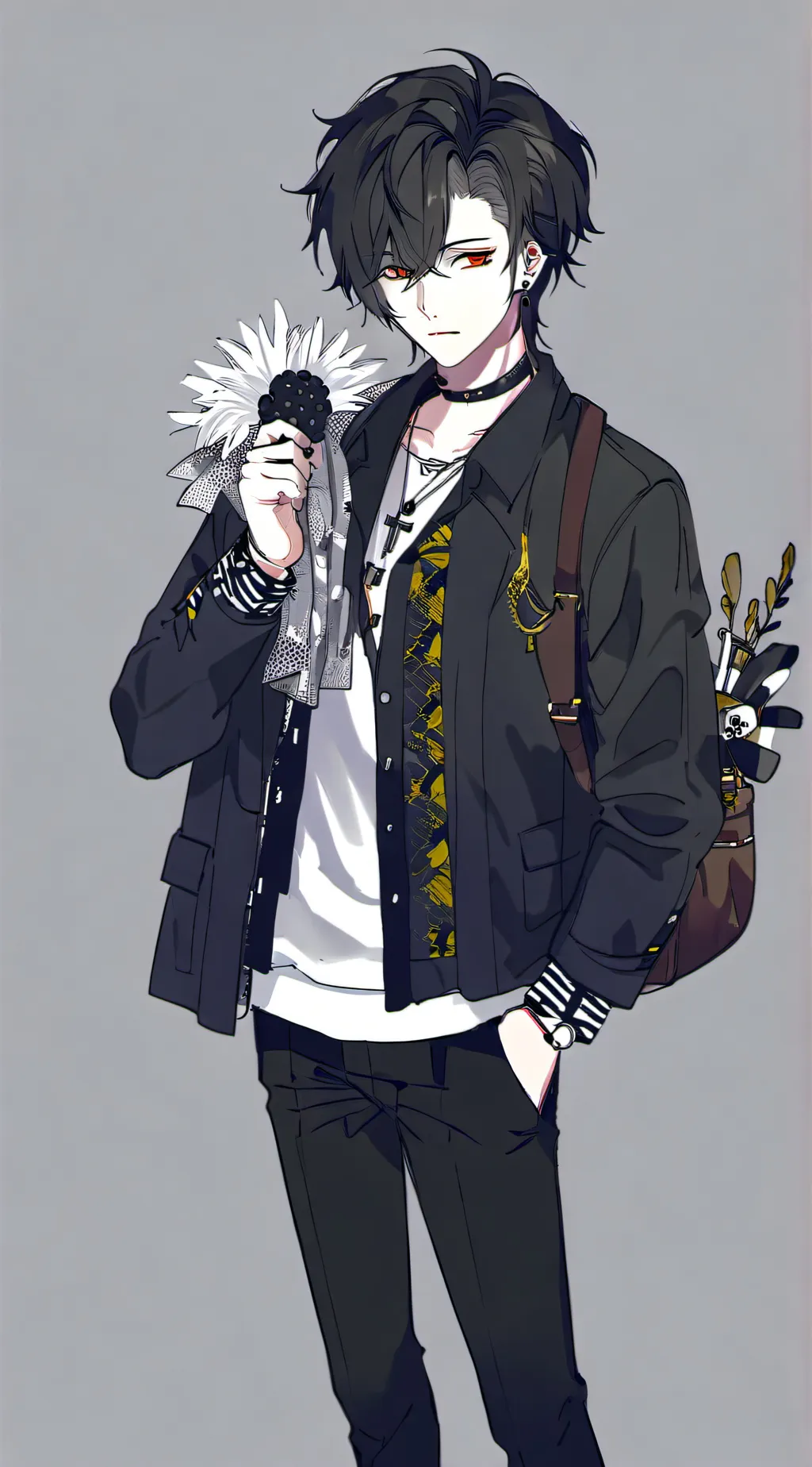 ai character: Ash background