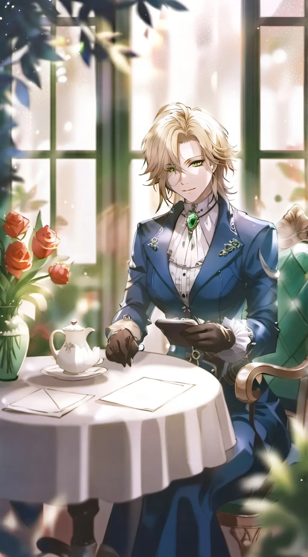 ai character: Vivian "Vi" Thorne background