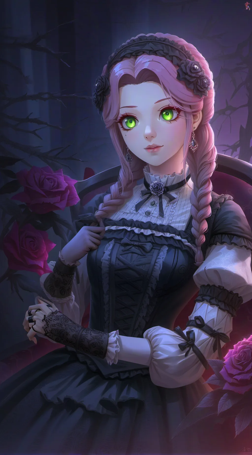 ai character: Haunty background