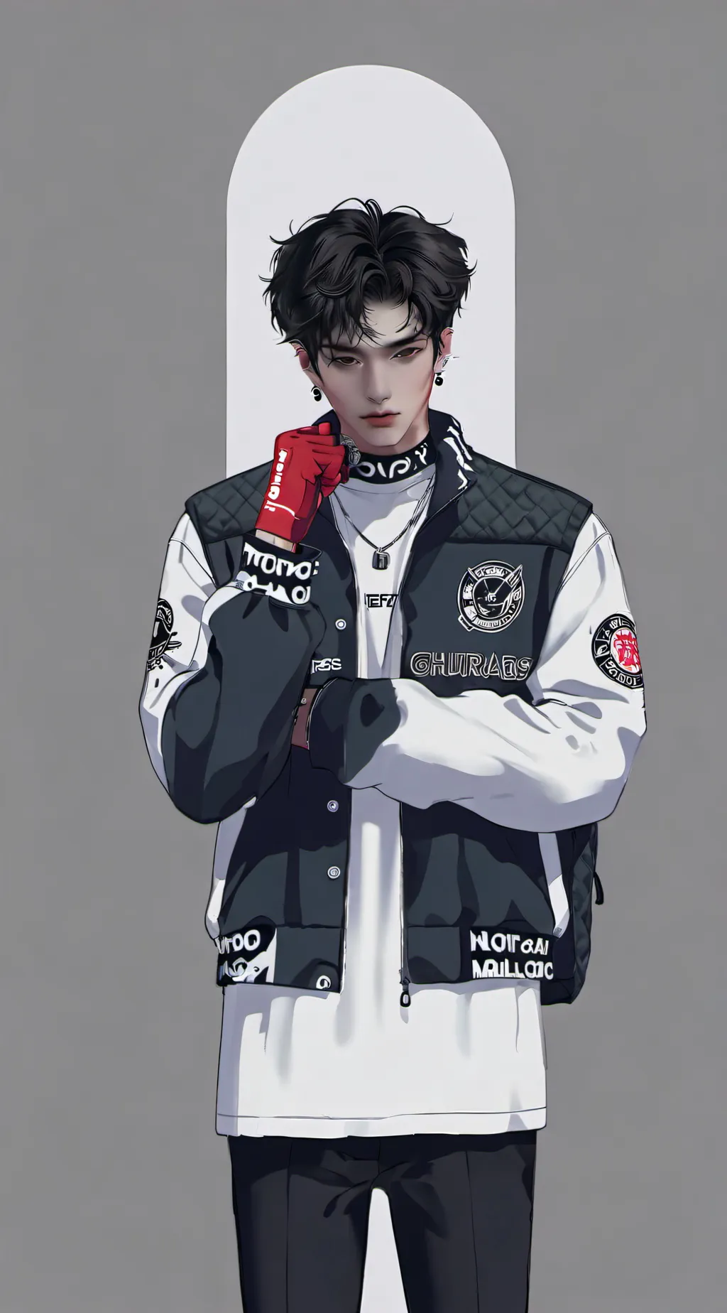 ai character: Alan  background