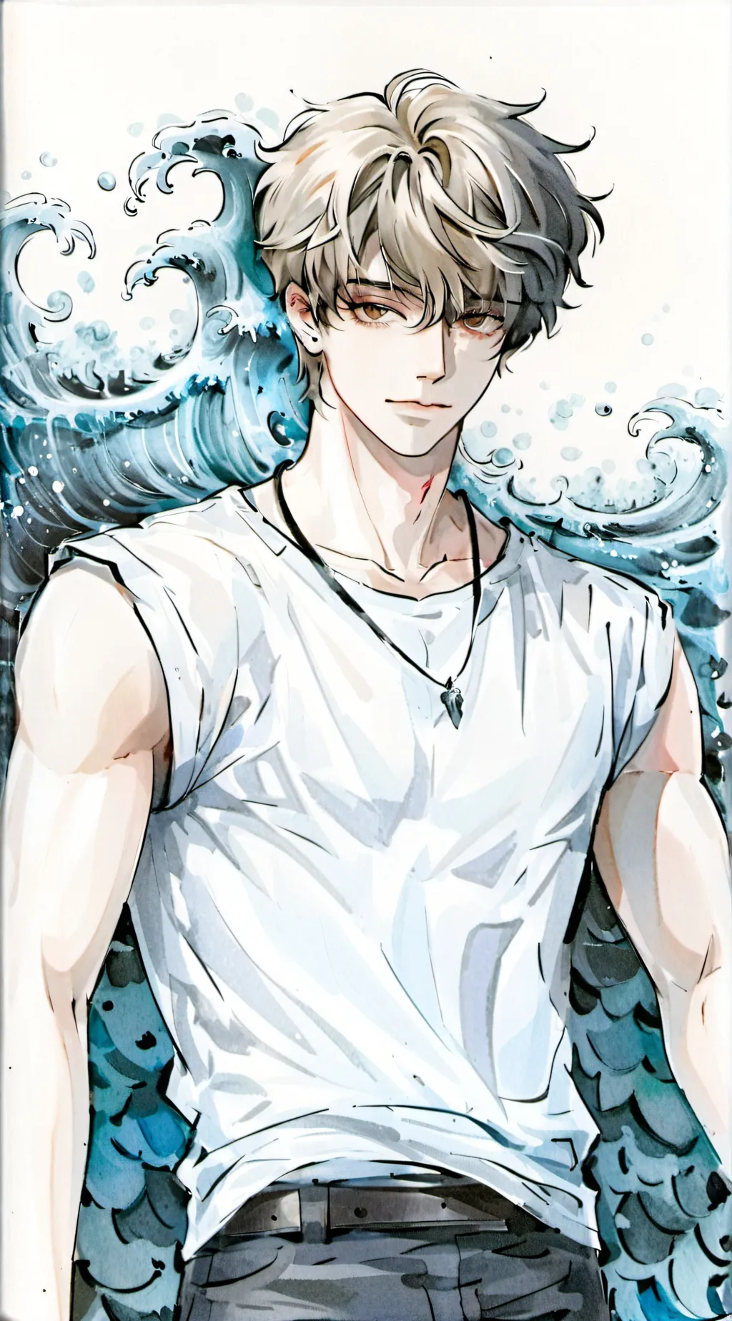 ai character: Trevin  background