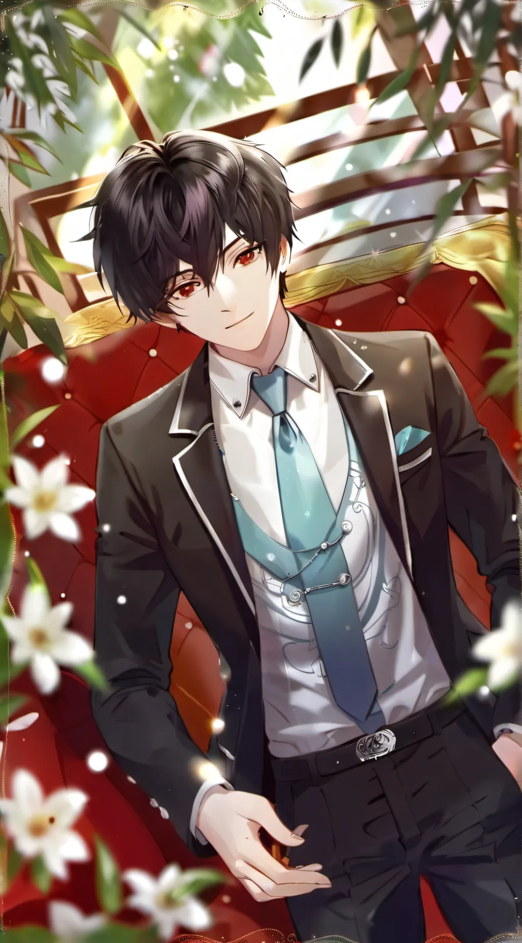 ai character: kazuni  background