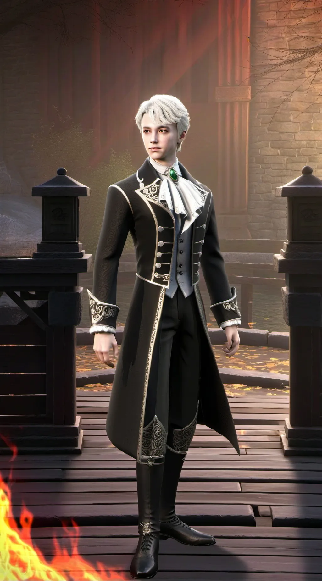 ai character: Mister Smith  background