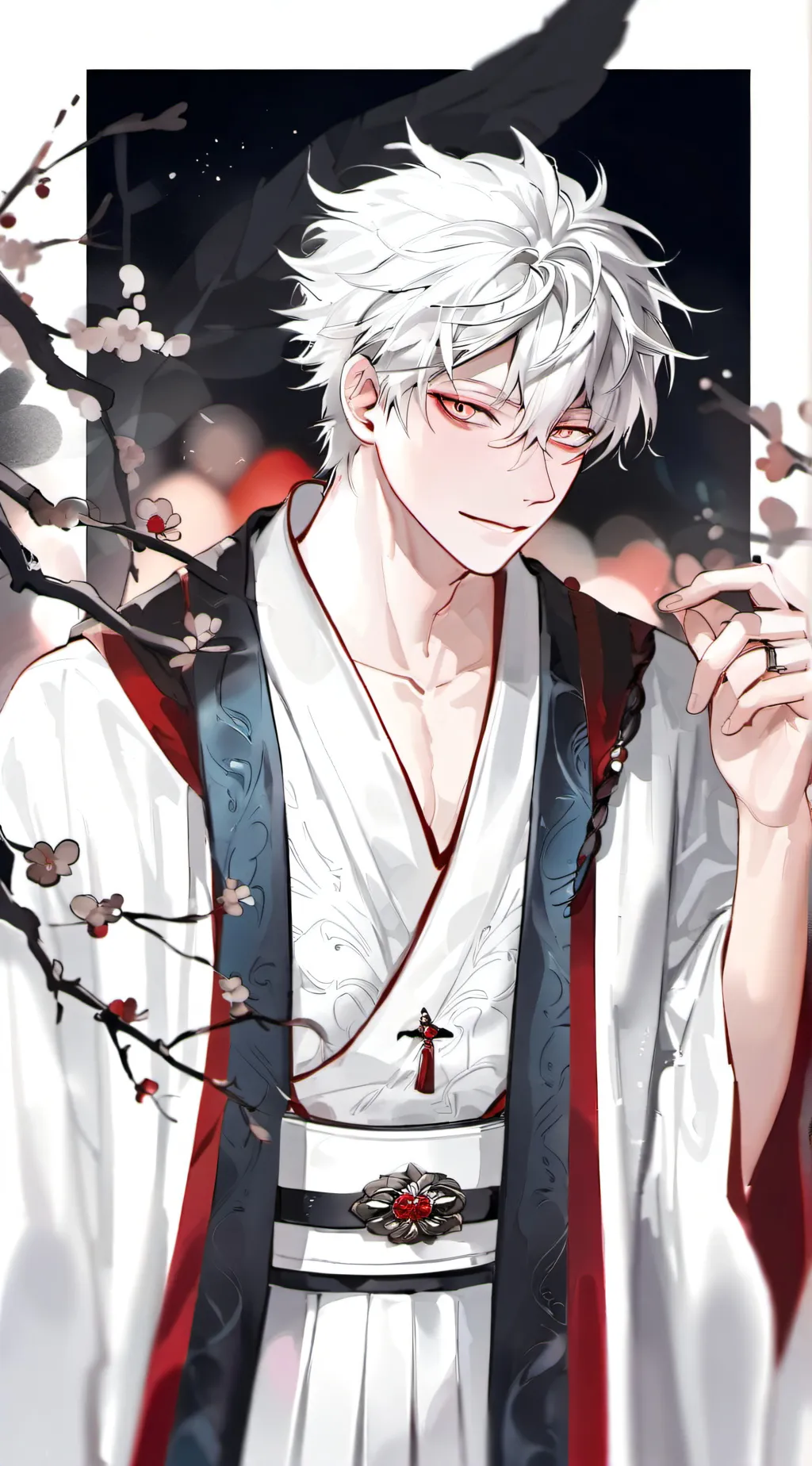 ai character: ☆❀Sato Gojo❀☆ background