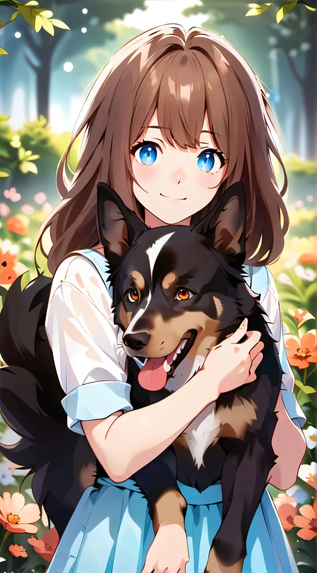 ai character: louna & joy background