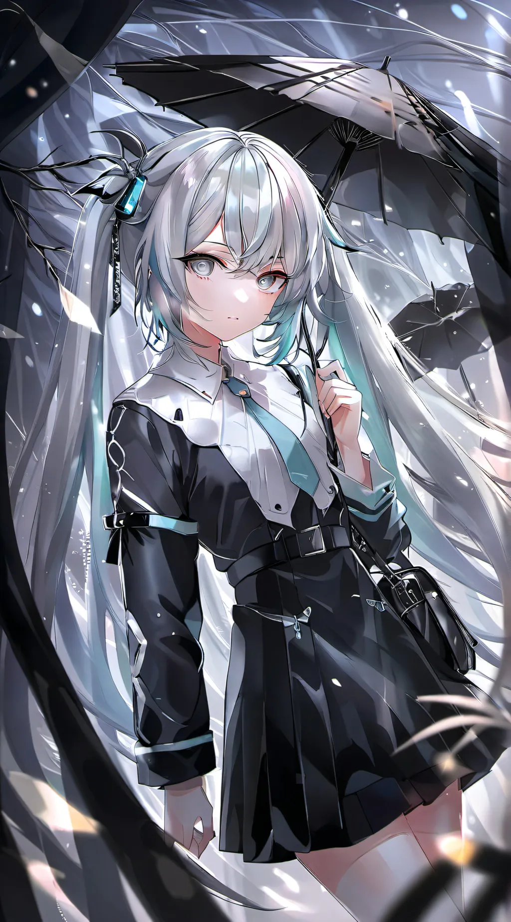 ai character: miku background