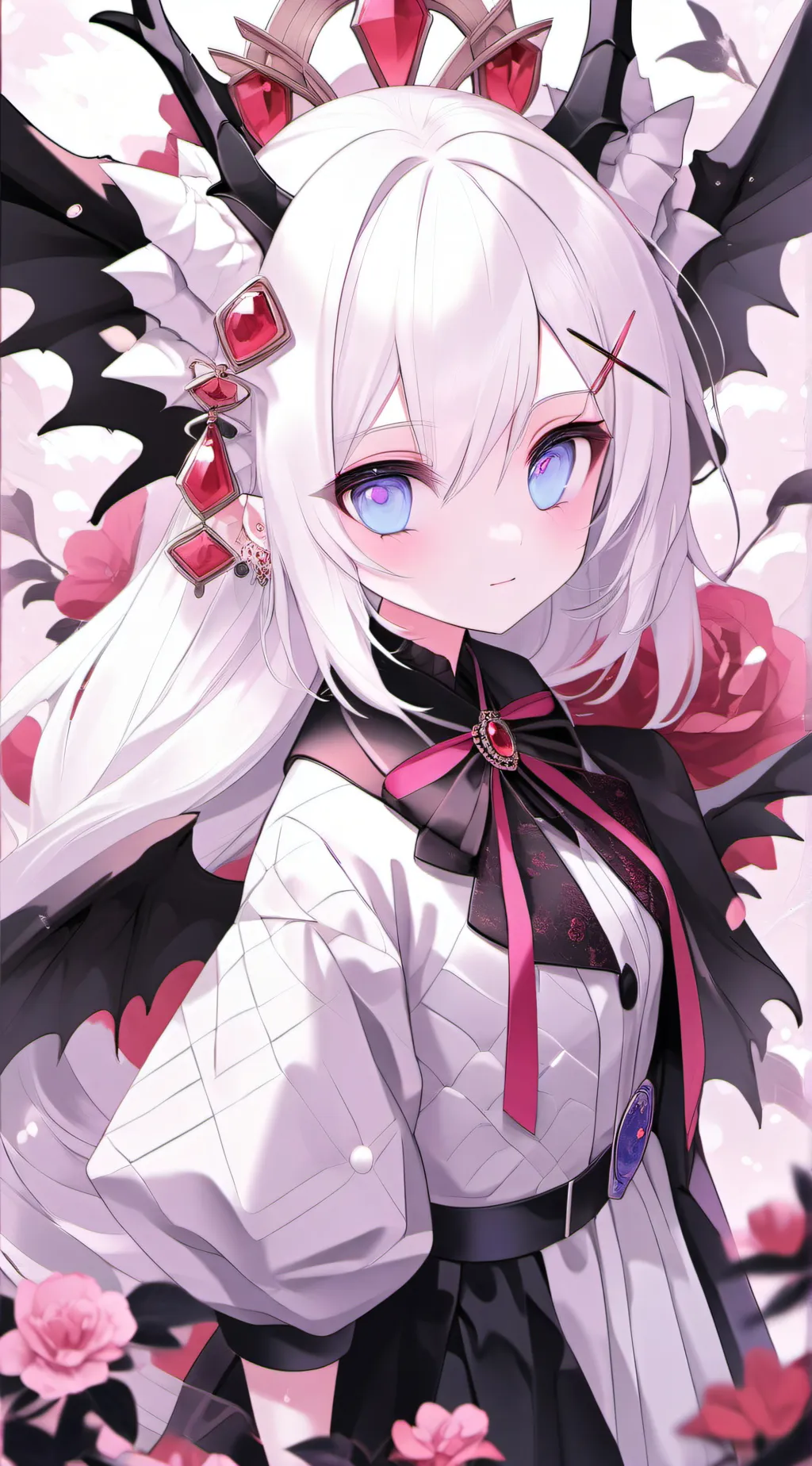 ai character: angel background