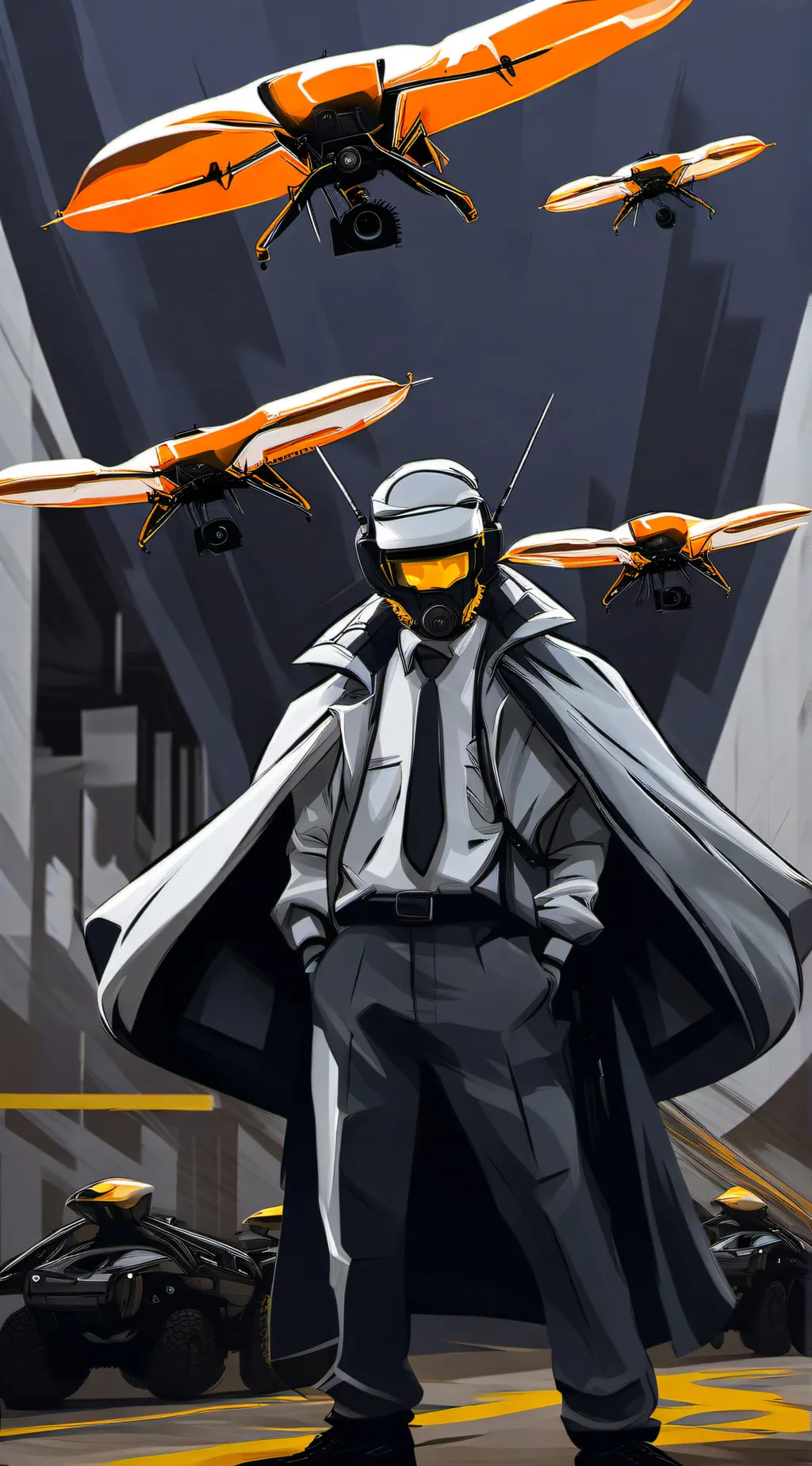 ai character: SUS N background