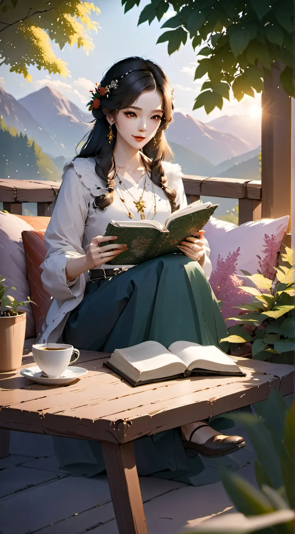 ai character: Amelia background