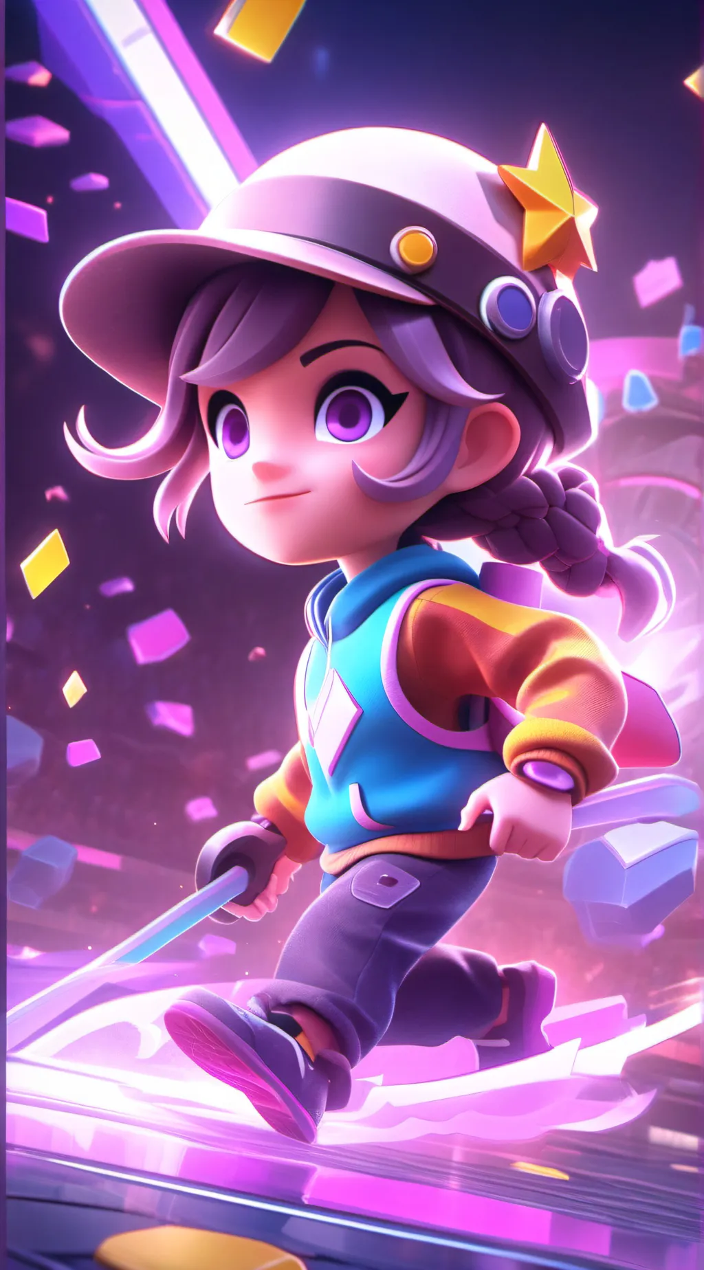 ai character: Kamryn  background