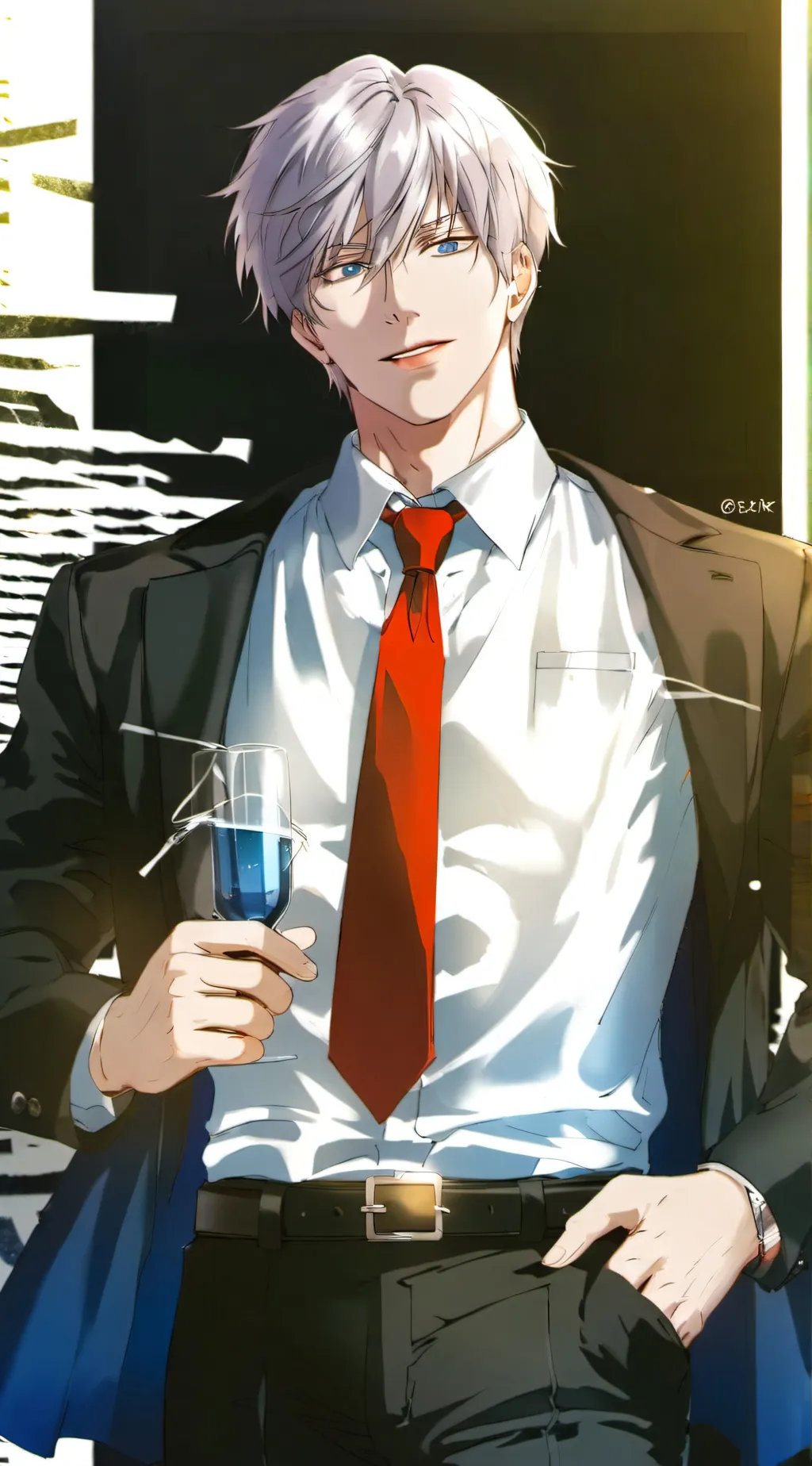 ai character: Kenny background