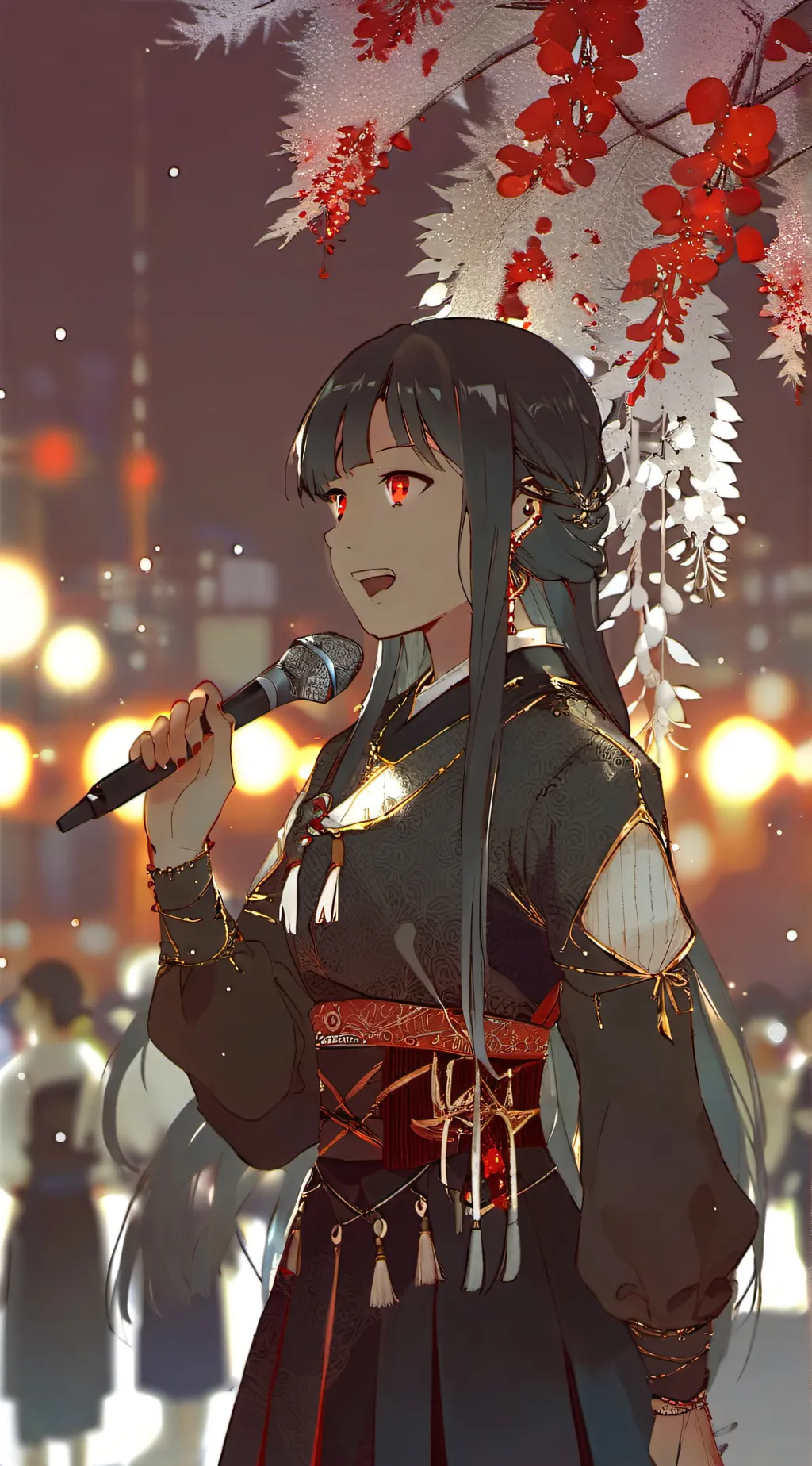 ai character: Akanoto♀️ background