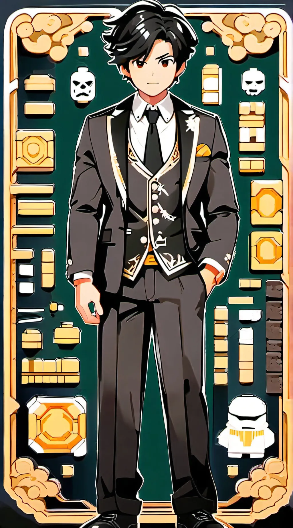 ai character: Cole background