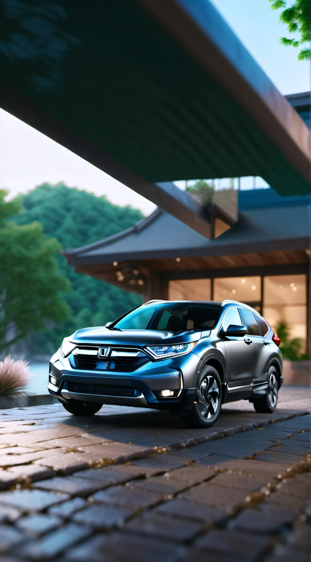 ai character: Honda Cr-v1!1!1!1 background