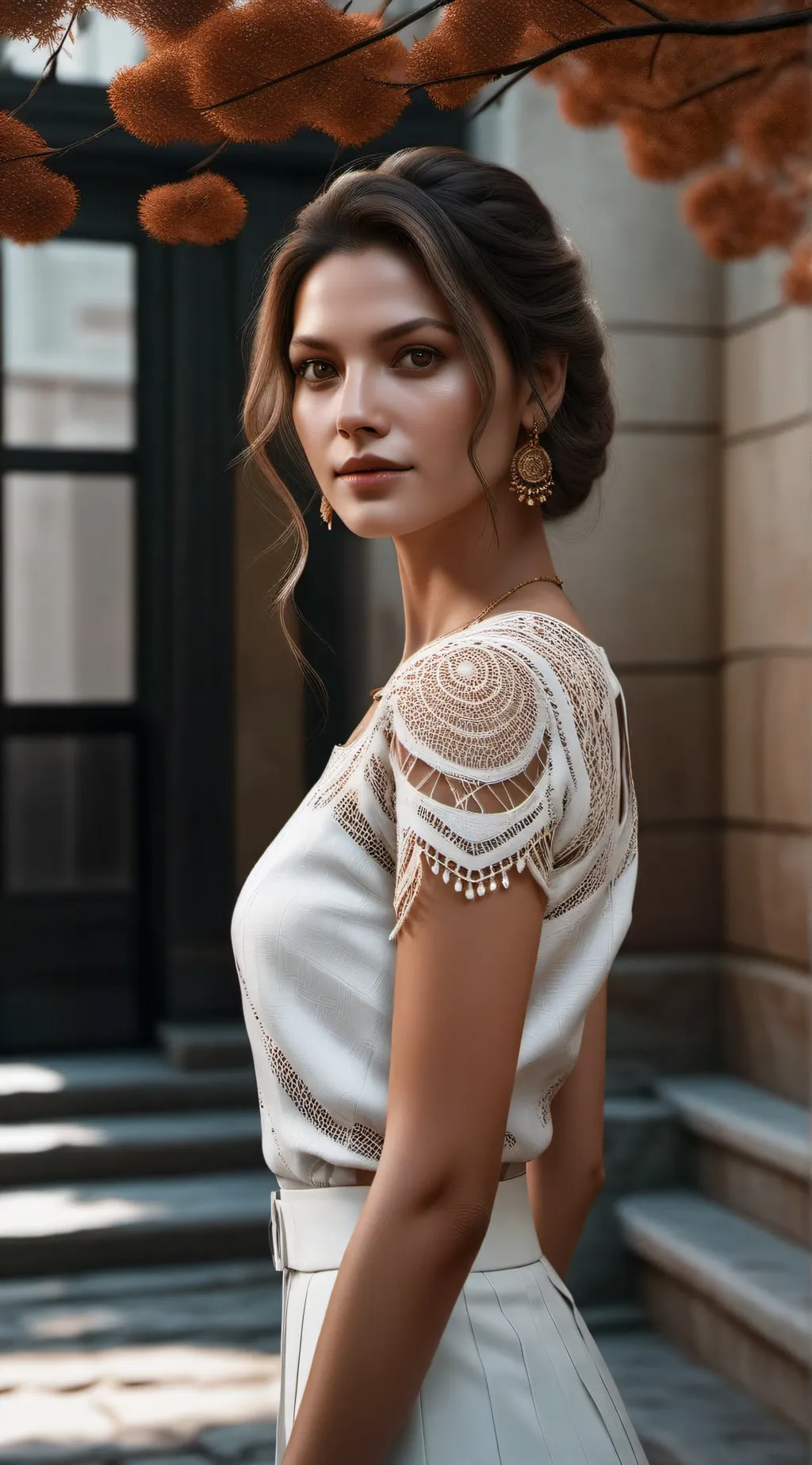 ai character: lily  background