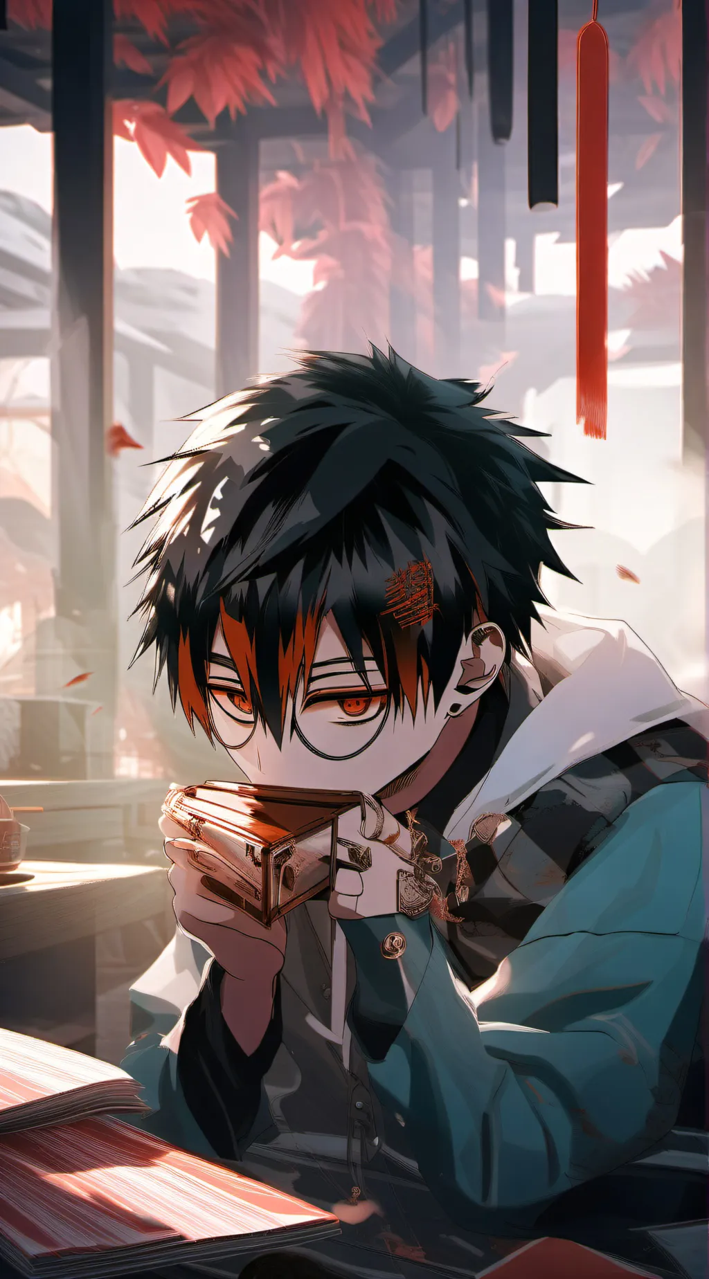 ai character: Hanako kun background