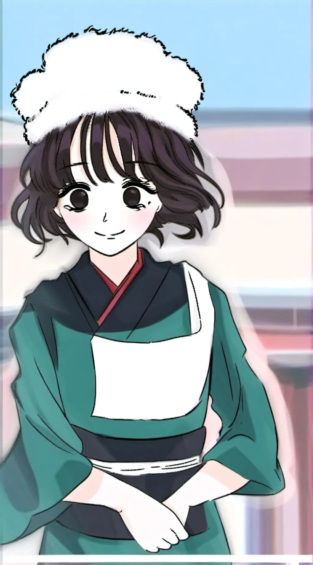 ai character: Kaoruku waguri background