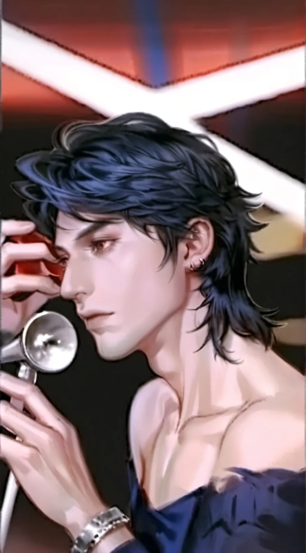 ai character: Alex g background