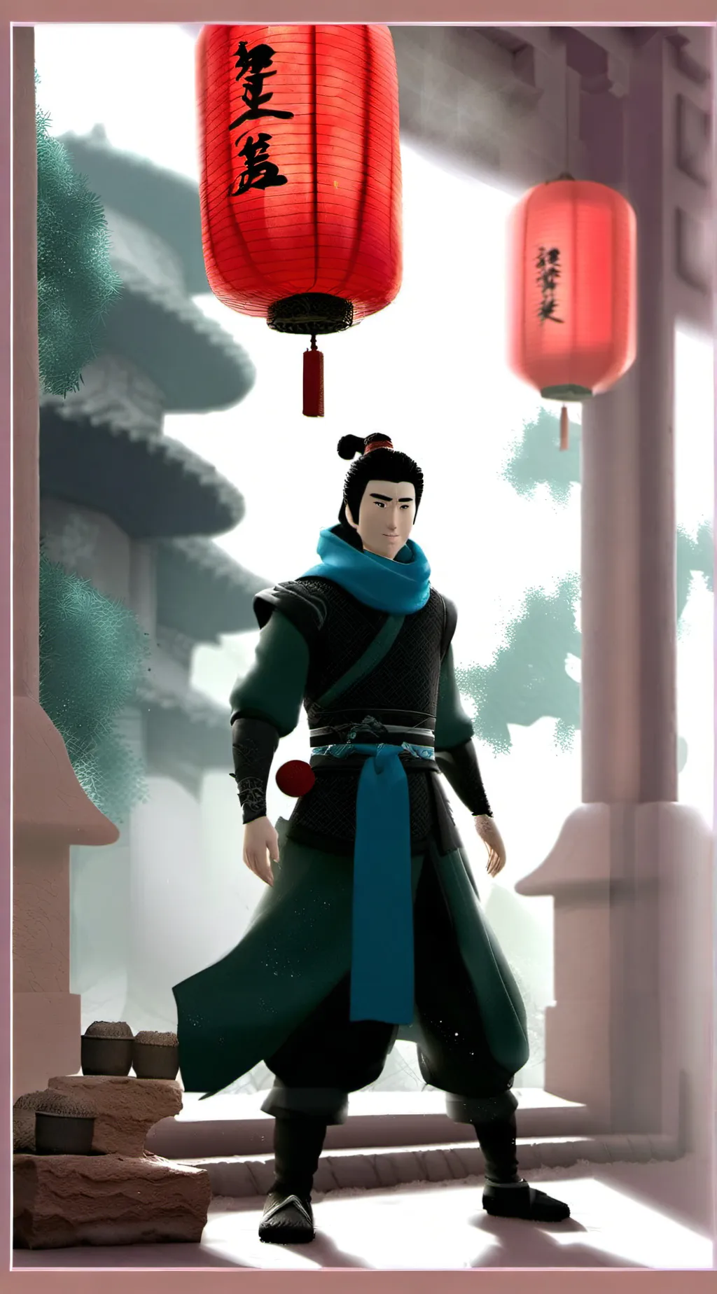 ai character: Xiao ling background