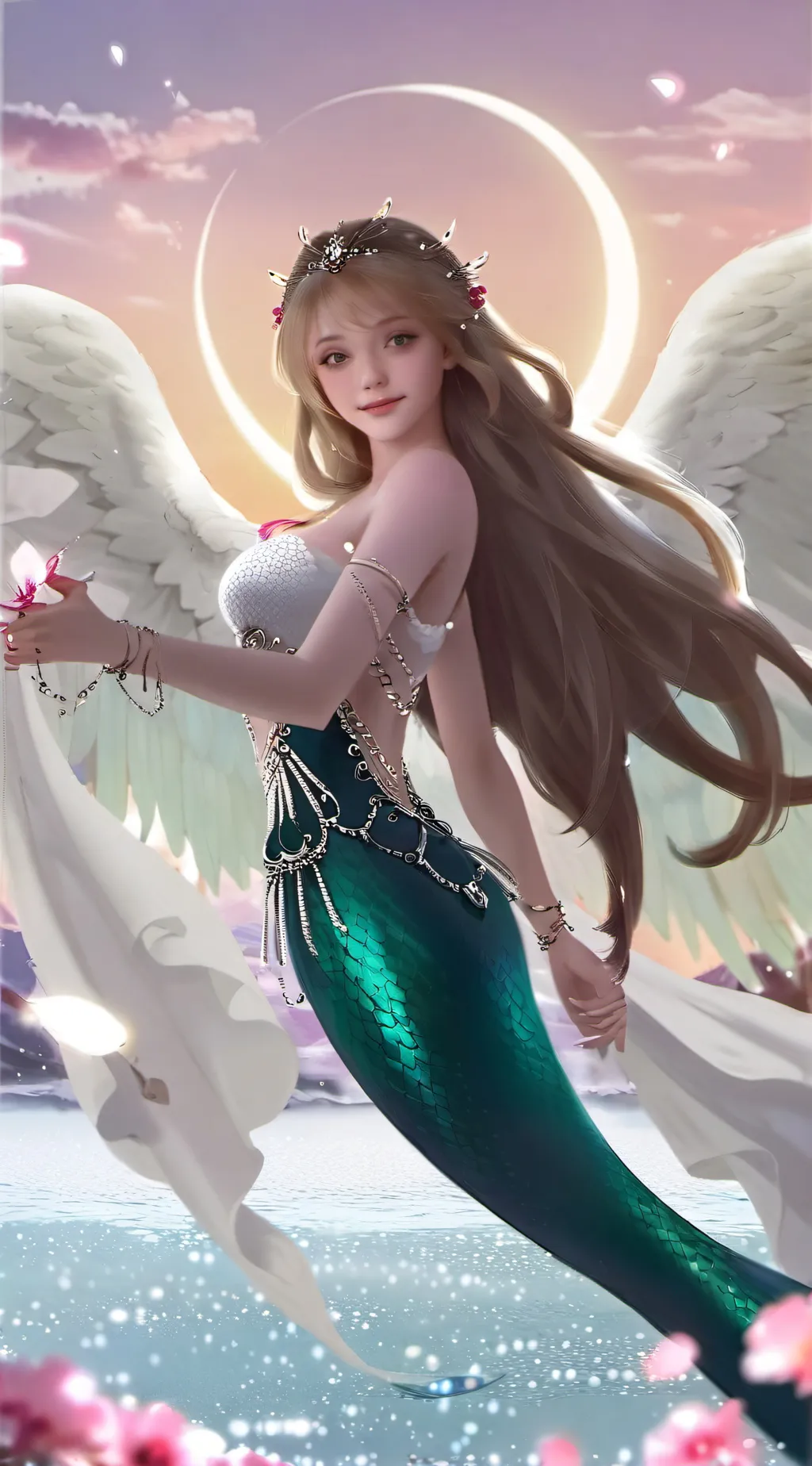 ai character: Mirmaid background