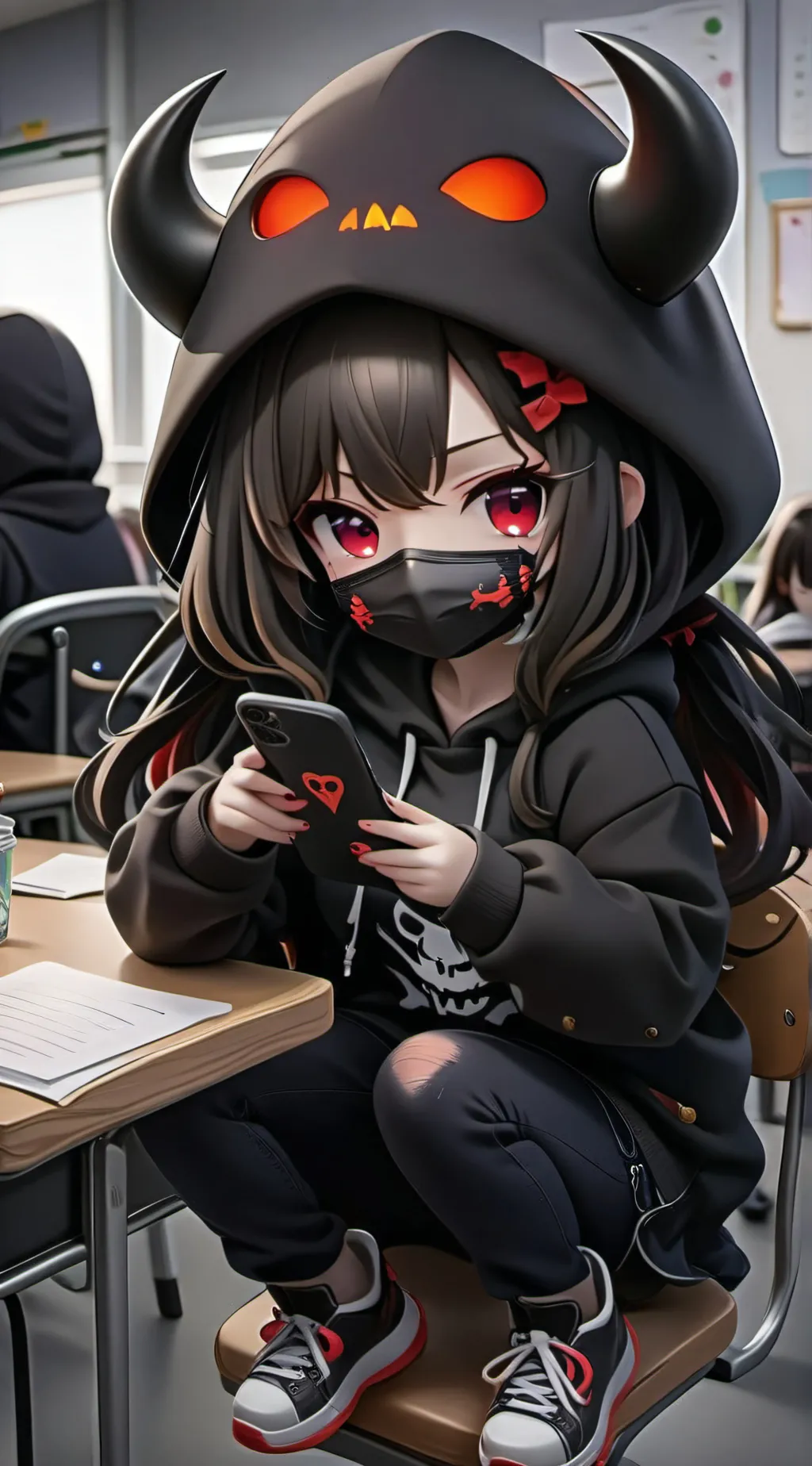 ai character: Blaze background