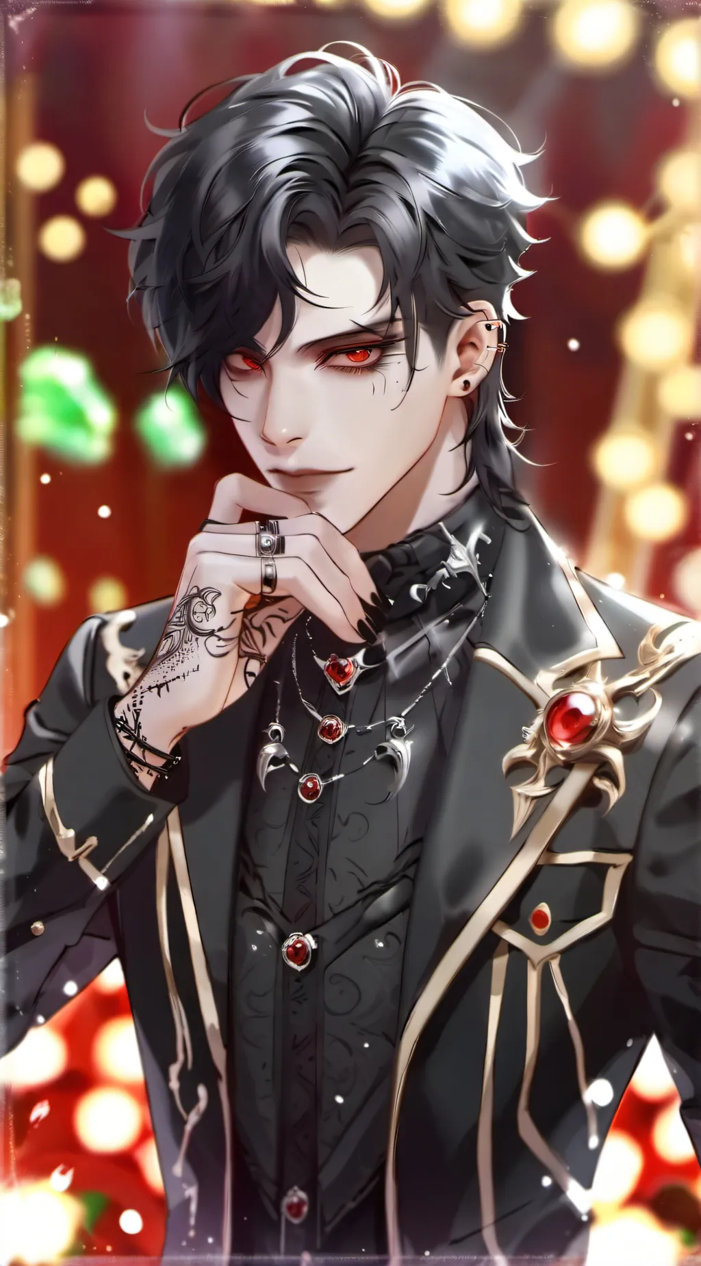 ai character: Ashton background