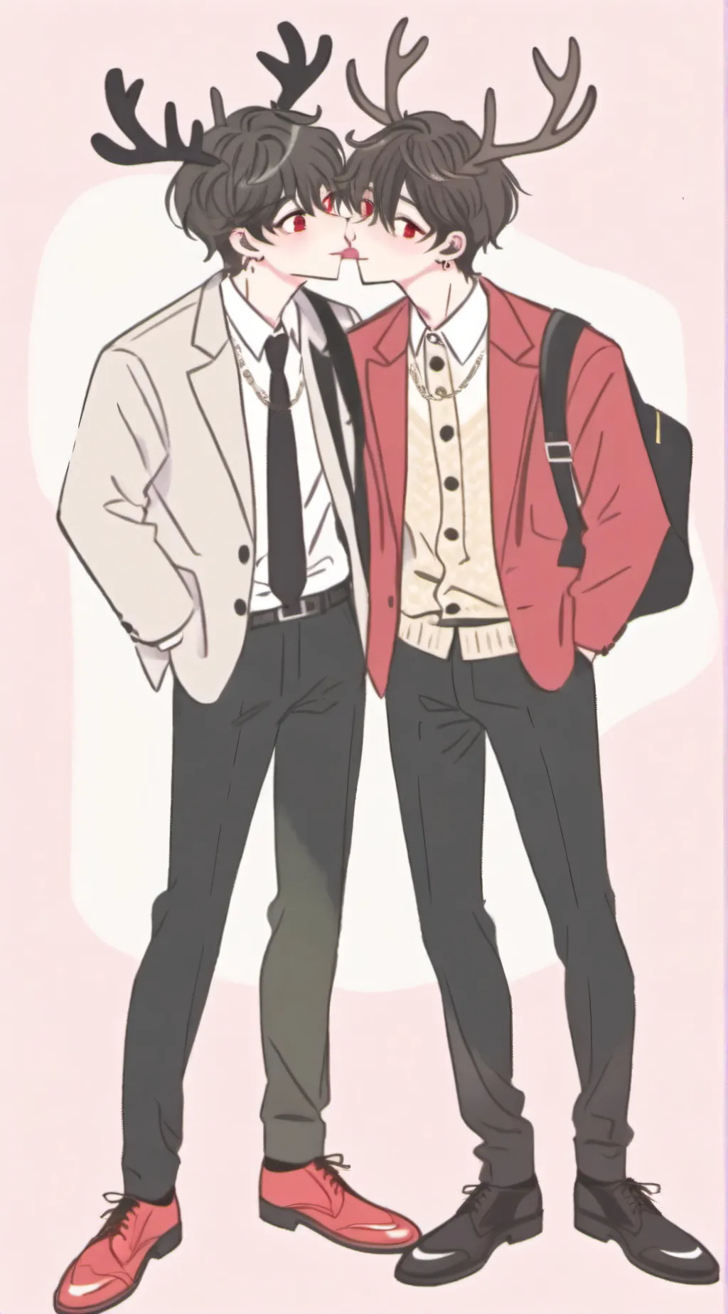 ai character: RADIO APPLE background