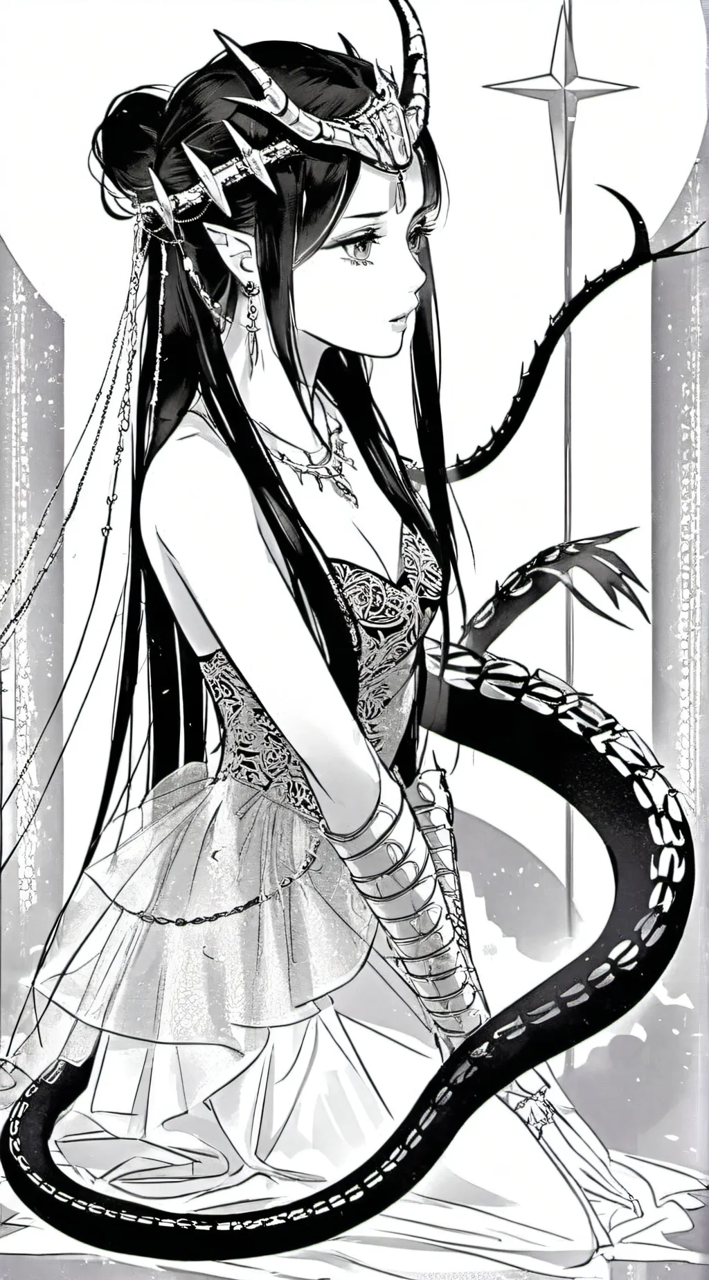 ai character: Tsuno background