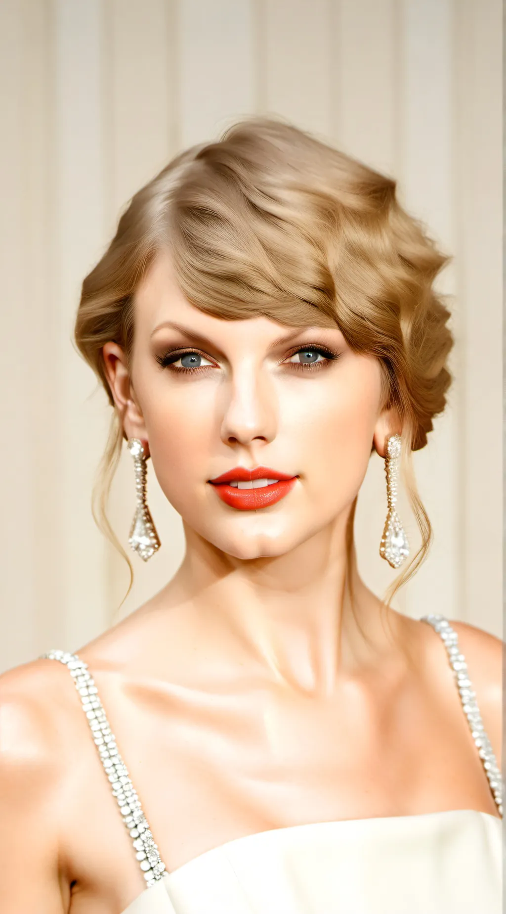 ai character: Taylor Swift  background