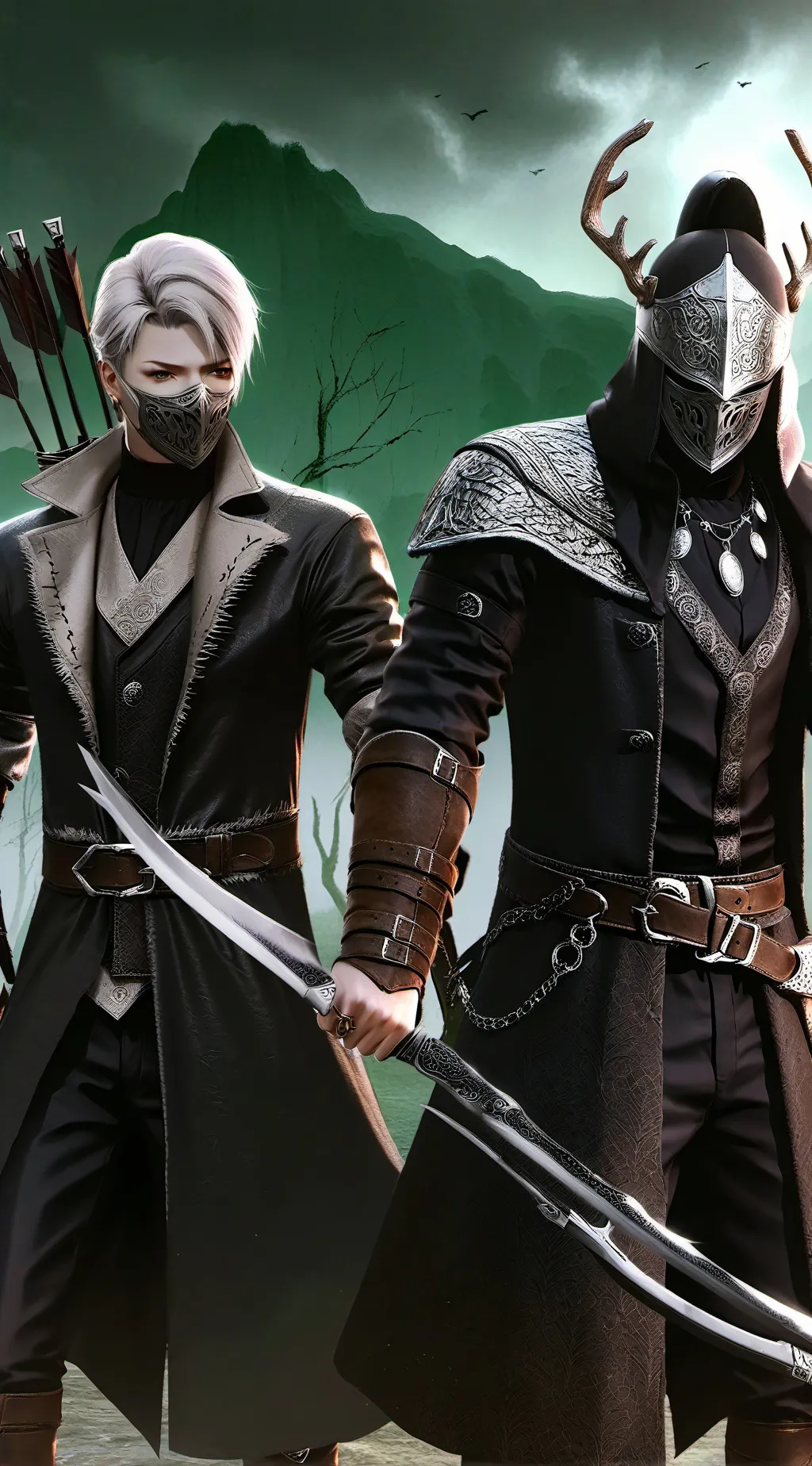 ai character: the hunters trail background