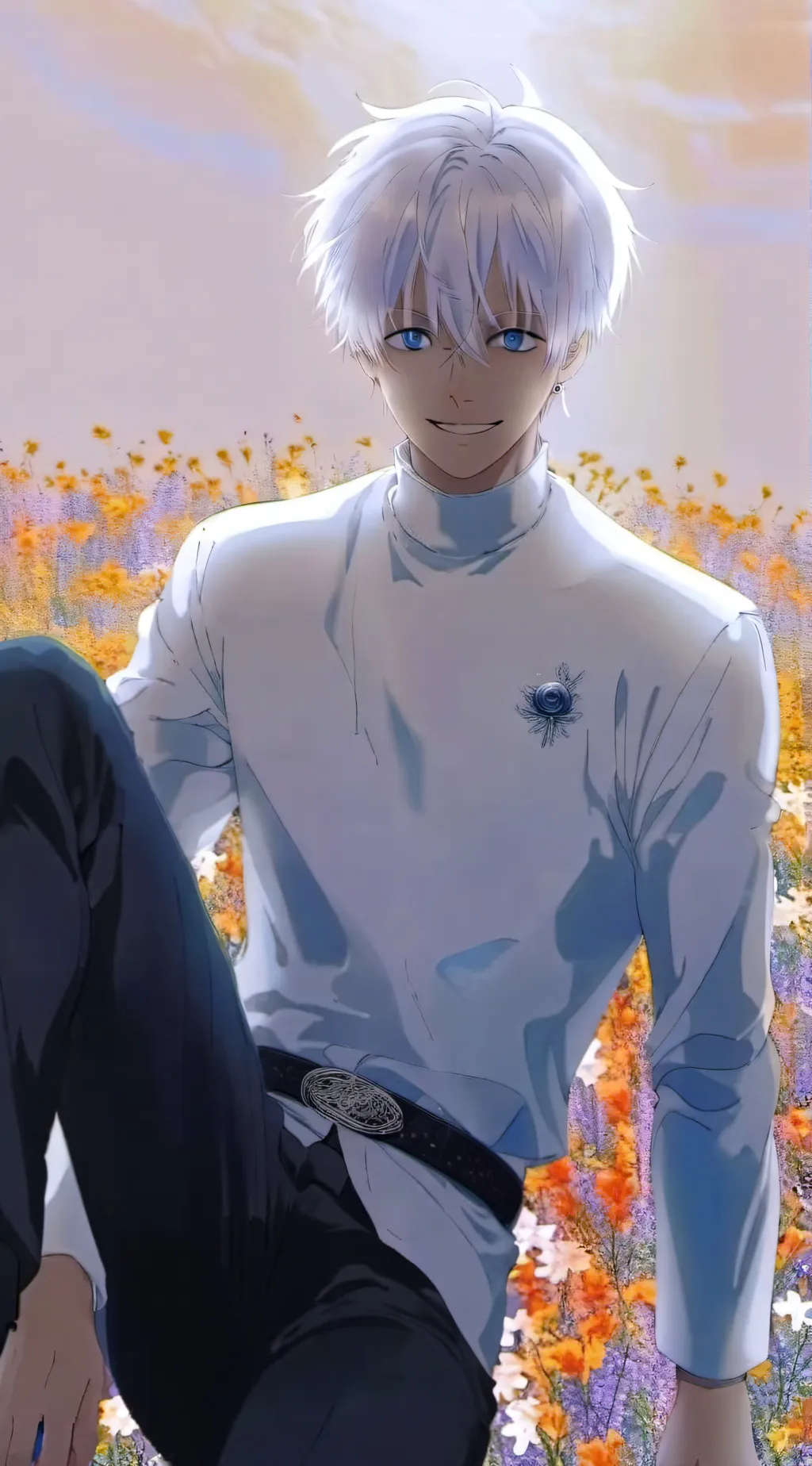 ai character: gojo background