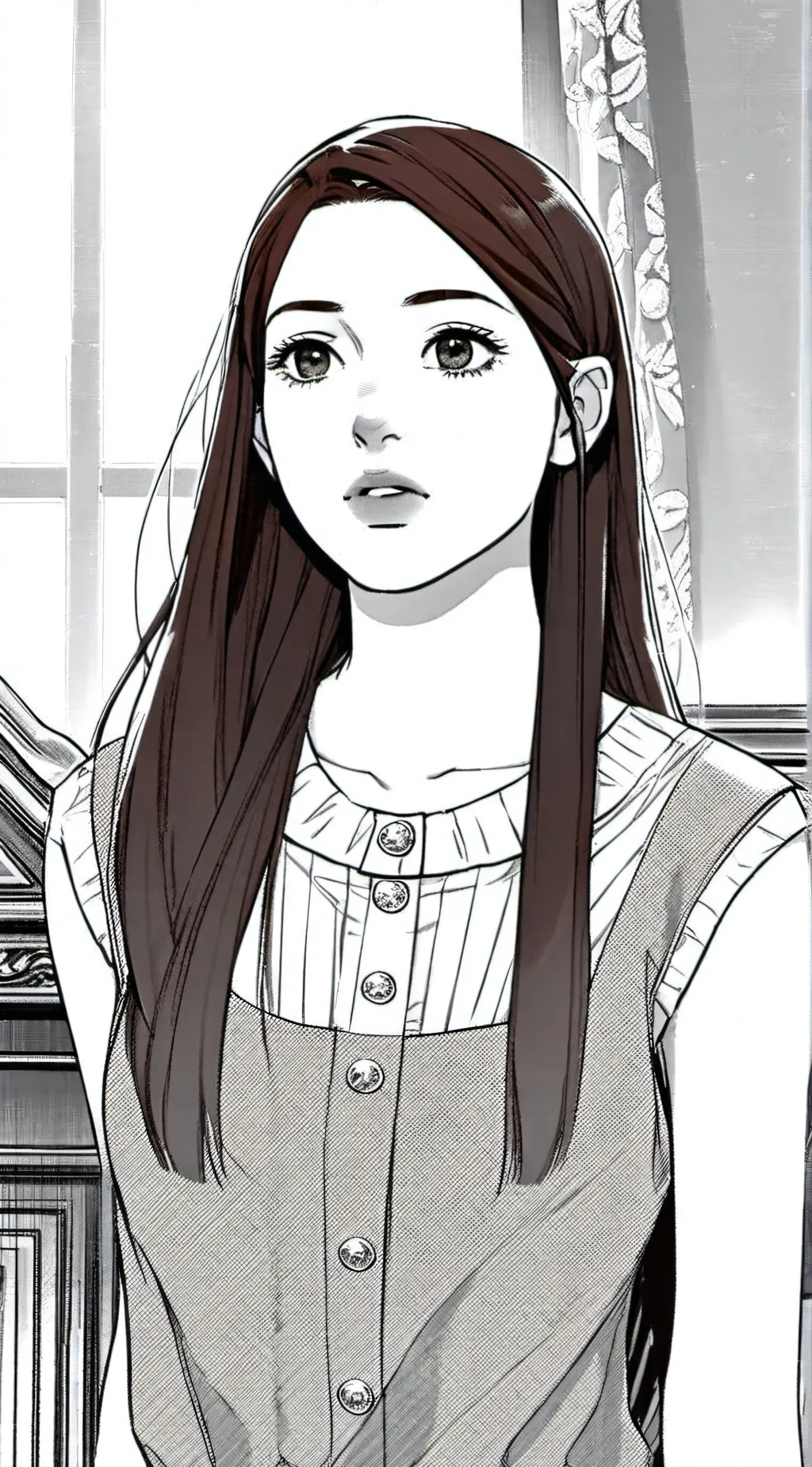 ai character: Abby litman  background