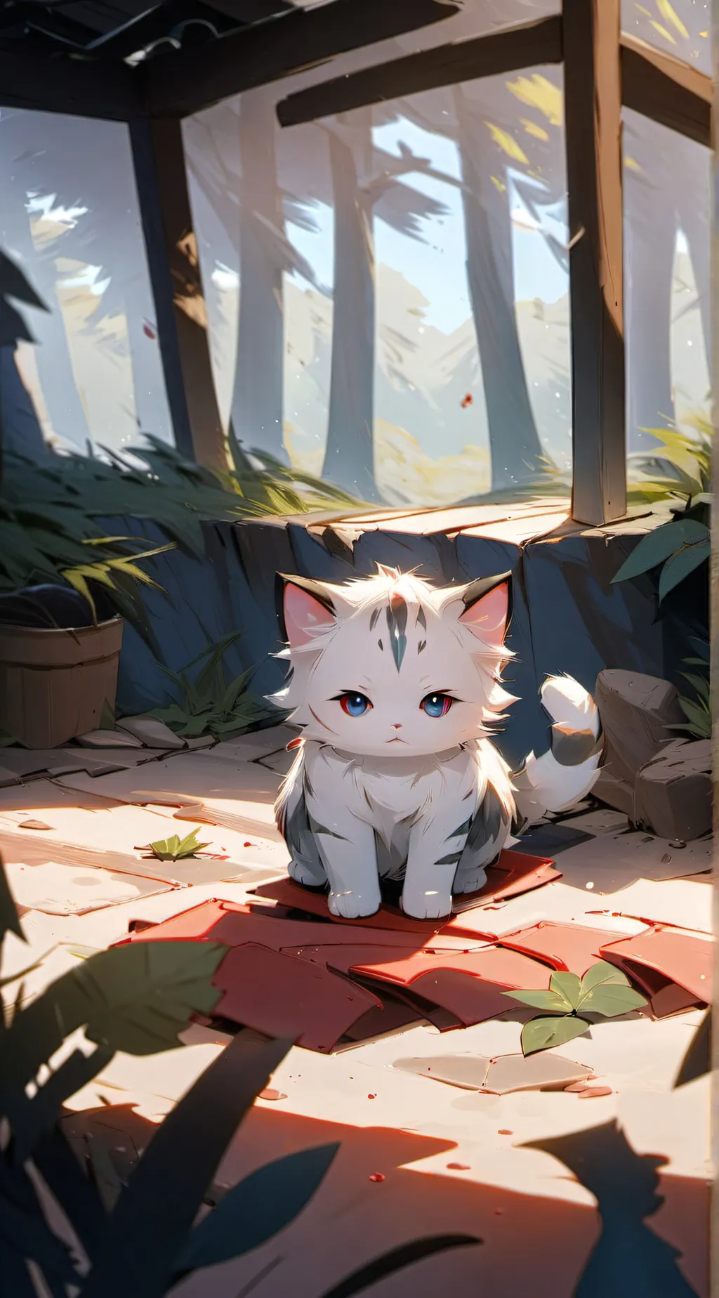 ai character: oreo background