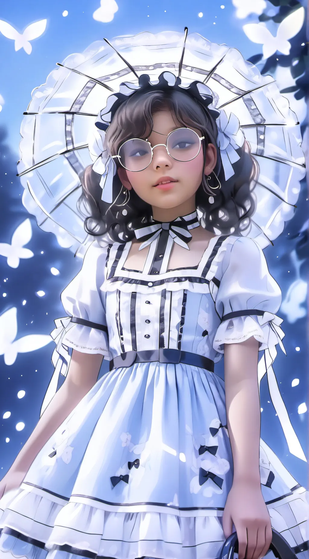 ai character: Sora and aora background