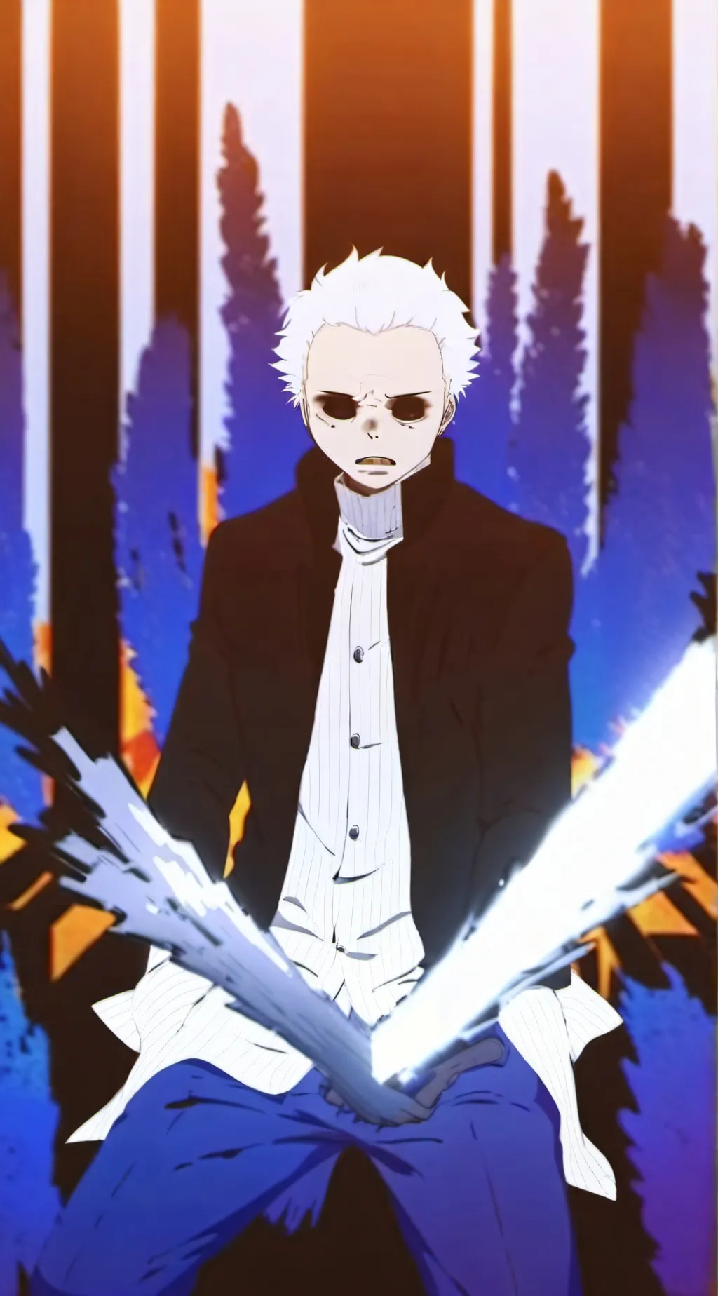 ai character: fell sans background