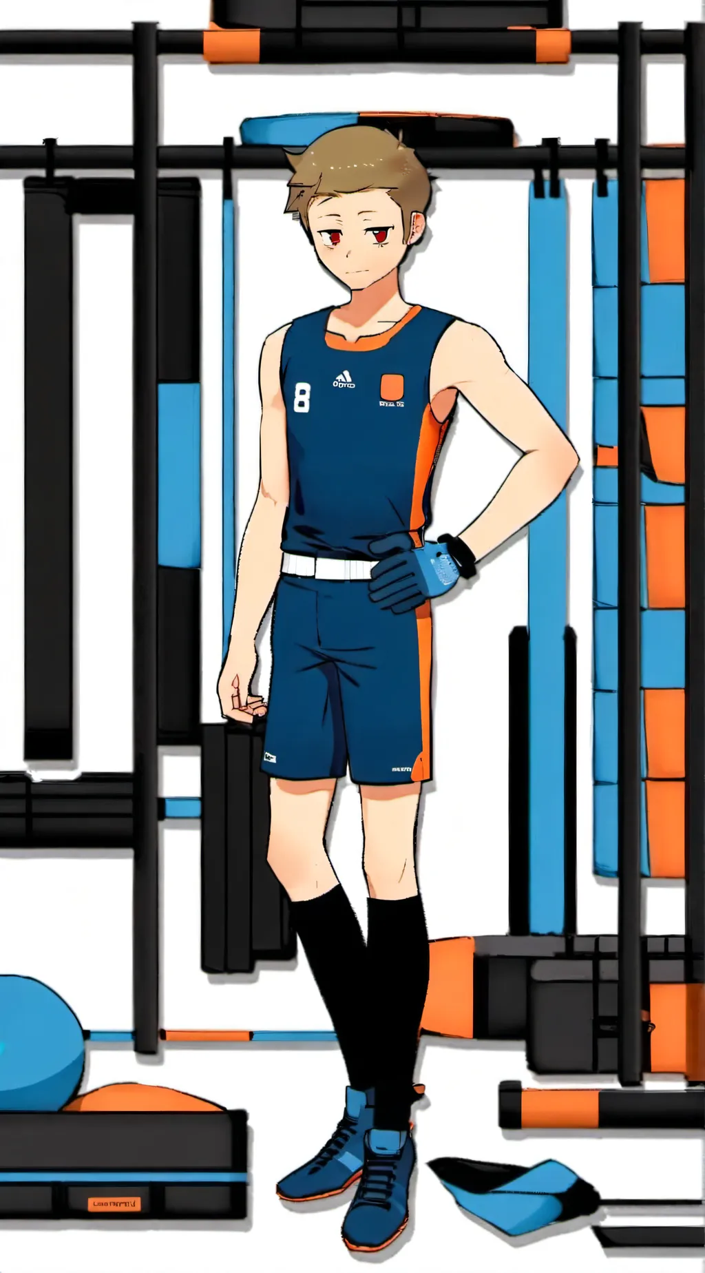 ai character: ✨️tom✨️ background