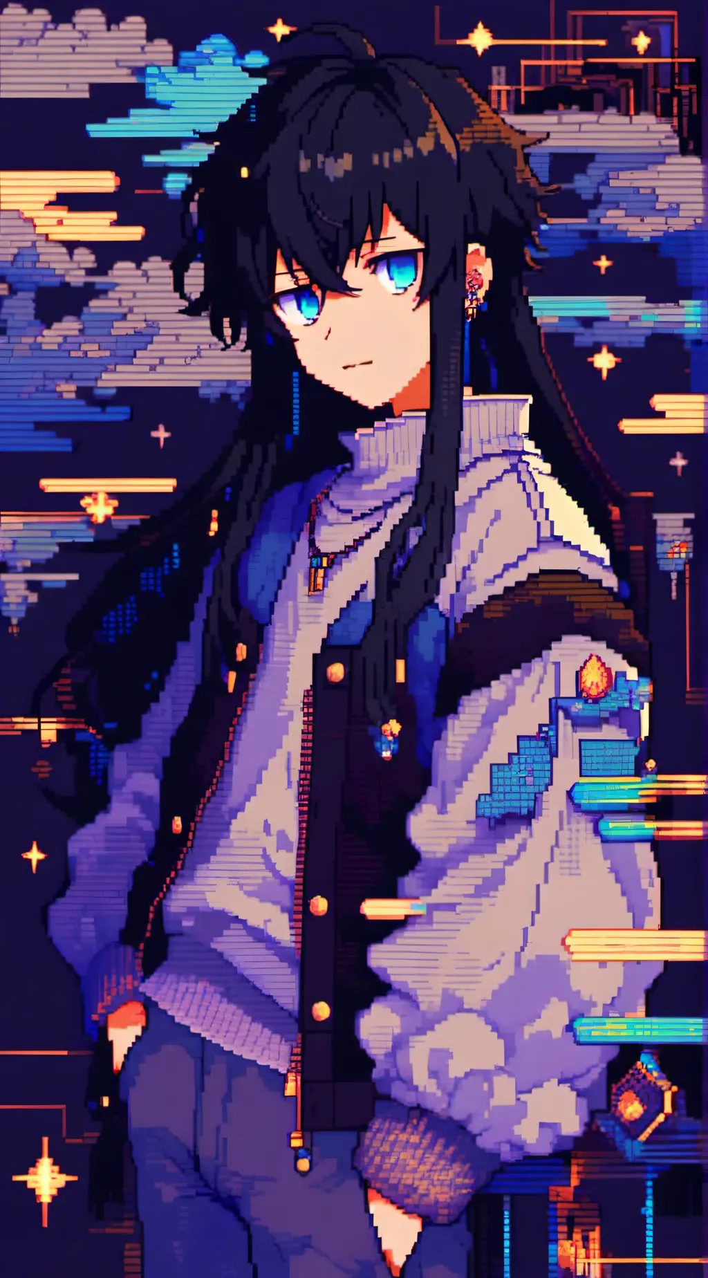 ai character: Muichiro background