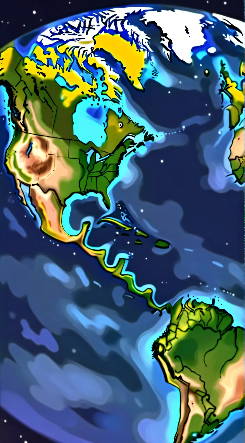 ai character: Solarballs(7)  background