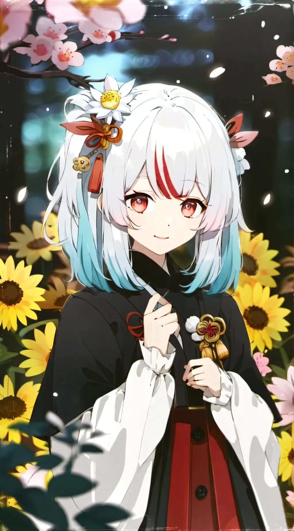 ai character: girlfrien background